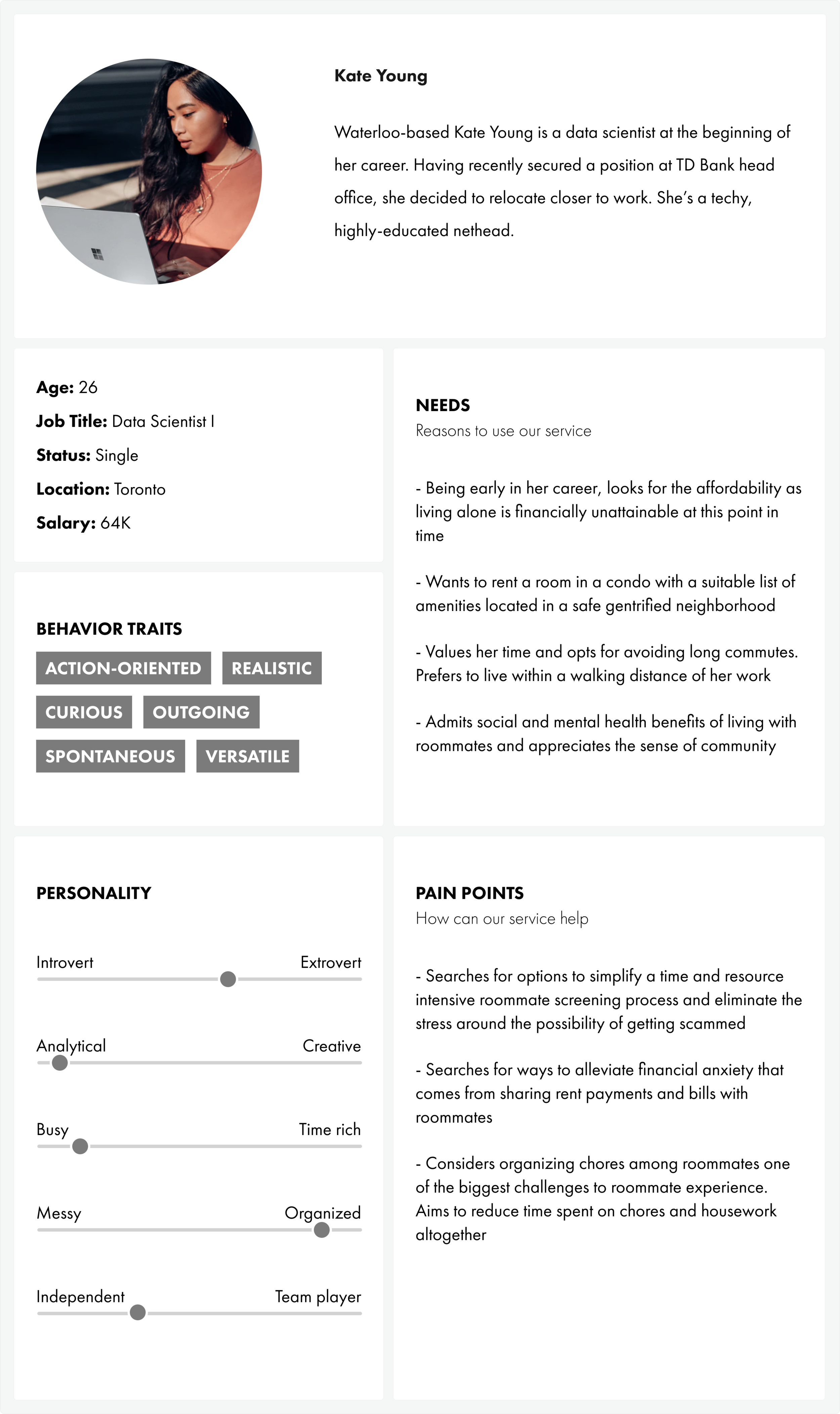 Primary User Persona