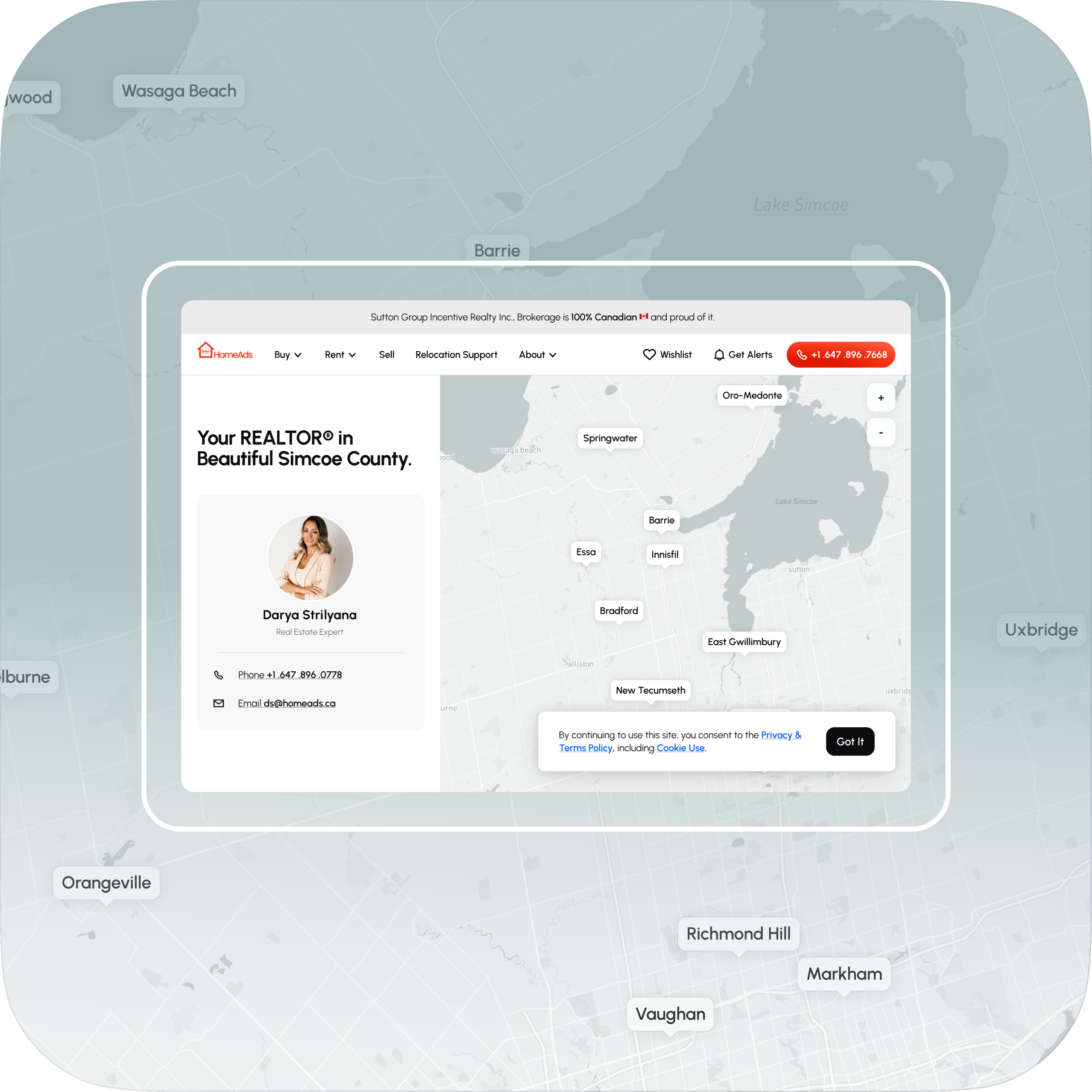 Sample of HomeAds High-Fidelity Wireframes