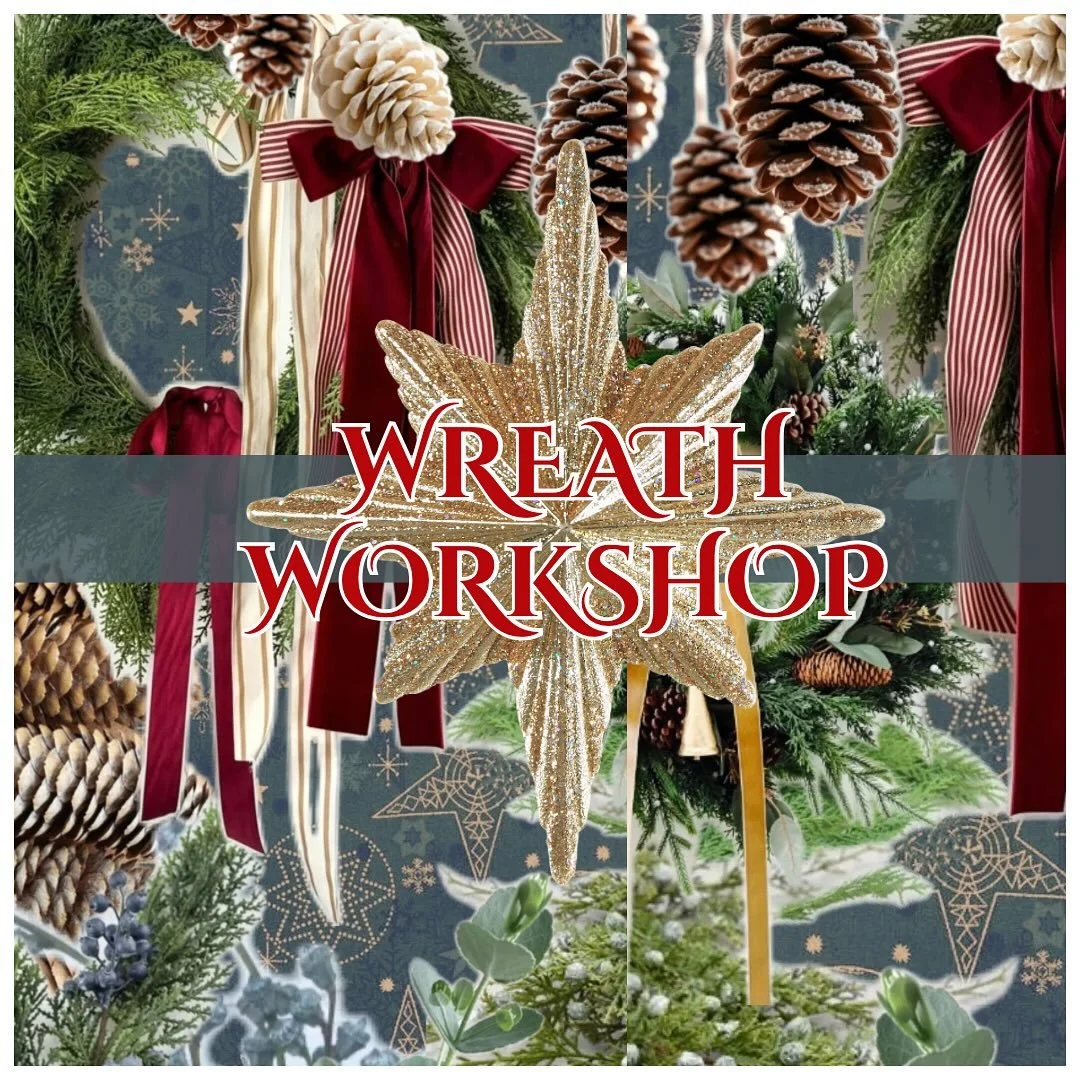 🌲Deck the halls with Petal for a Wreath Workshop at Nashoba Valley Winery🎄 

🔔December 7th 10:00 AM 
🌲Nashoba Valley Winery 
🔔Link in bio to reserve your seat ! 

Spaces are limited ❤️