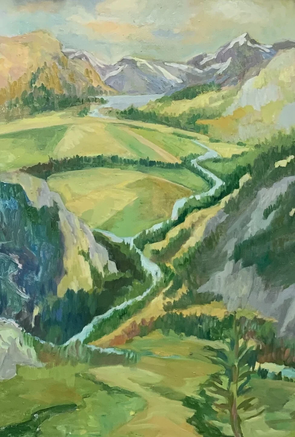 Elevation II-Bow River, Alberta