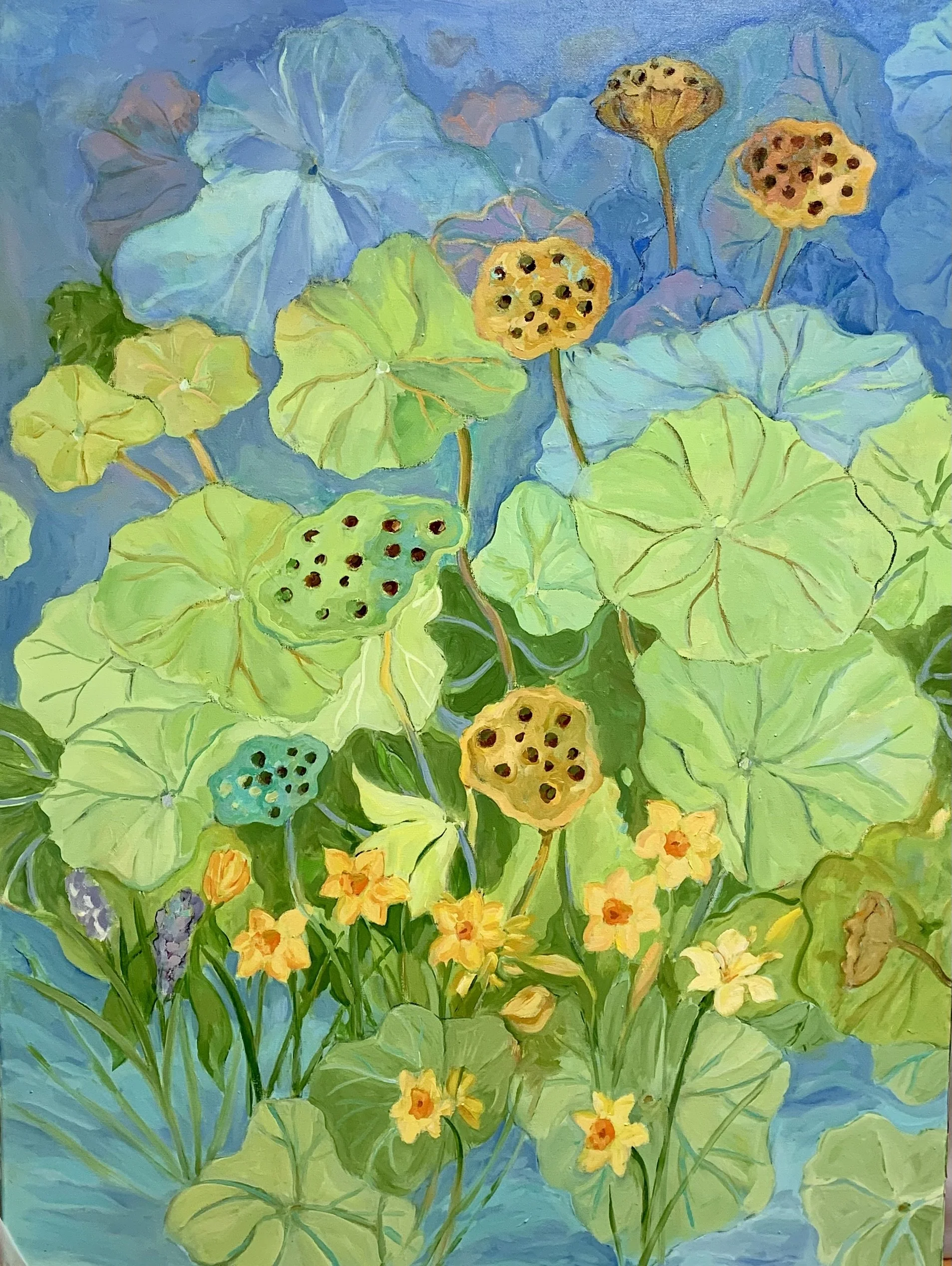 Summer with the Lotuses