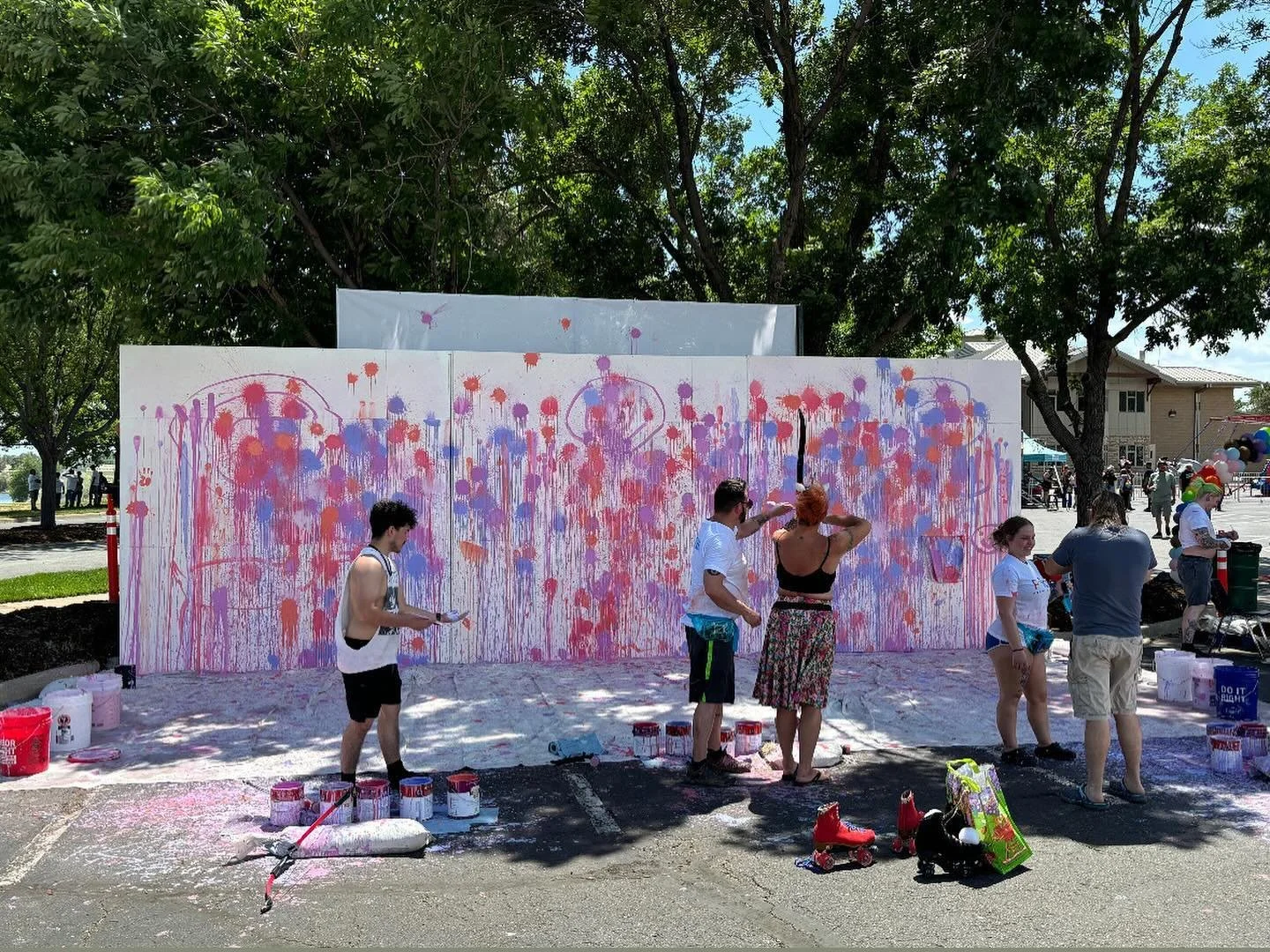 A week after and I am still so happy about my collab with @adcoparks for the pride celebration! Resilience and Survival is inspired by a quote from an old teacher: &lsquo;We don&rsquo;t do anything in the hopes that our single action will change the 