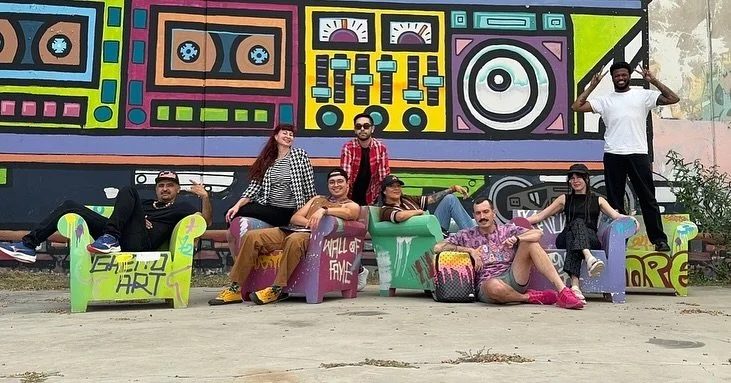 I got to spend time with some of my favorite people on the planet this last month. All of these folks are so inspiring, and I am always so humbled and grateful for the opportunity to learn from these amazing artists, curators, and beautiful humans. I