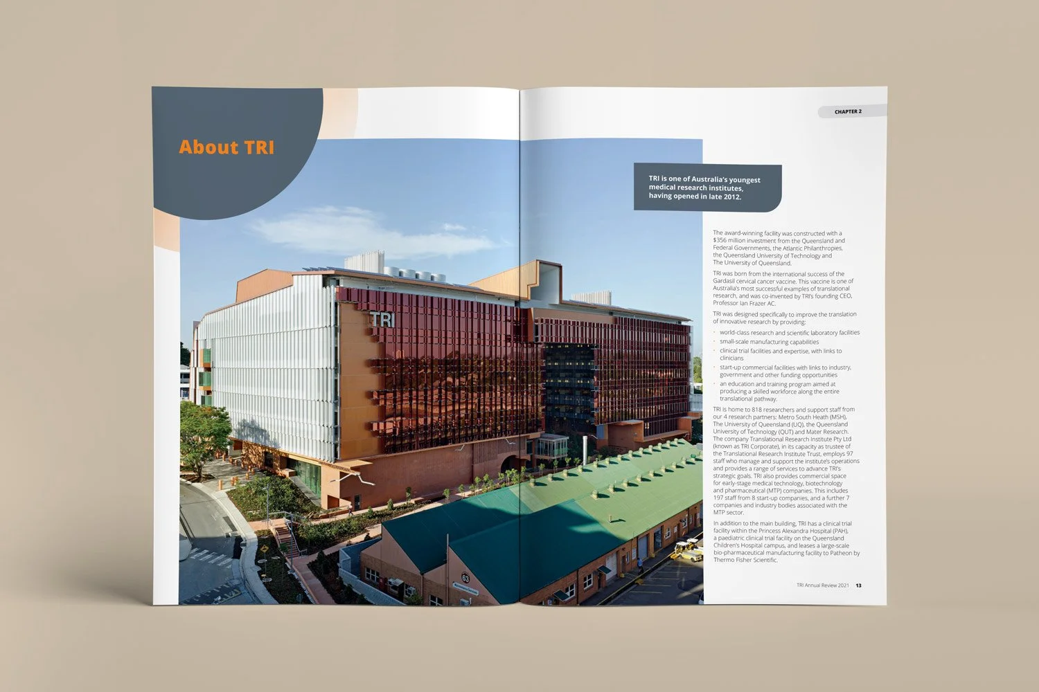 TRI Annual Review design