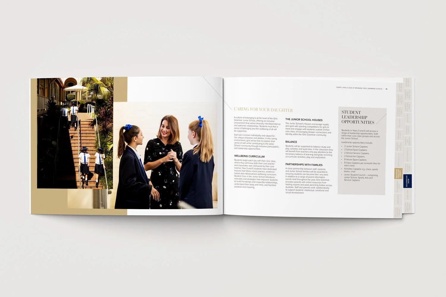 Brisbane Girls Grammar School - Prospectus design