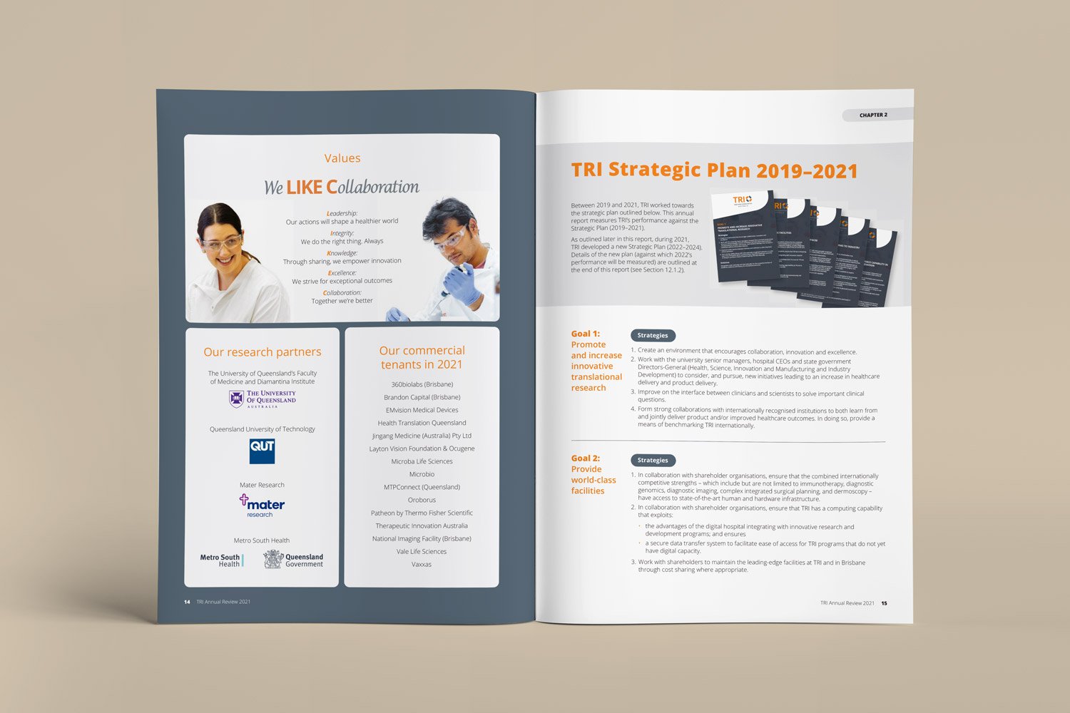 TRI Annual Review design