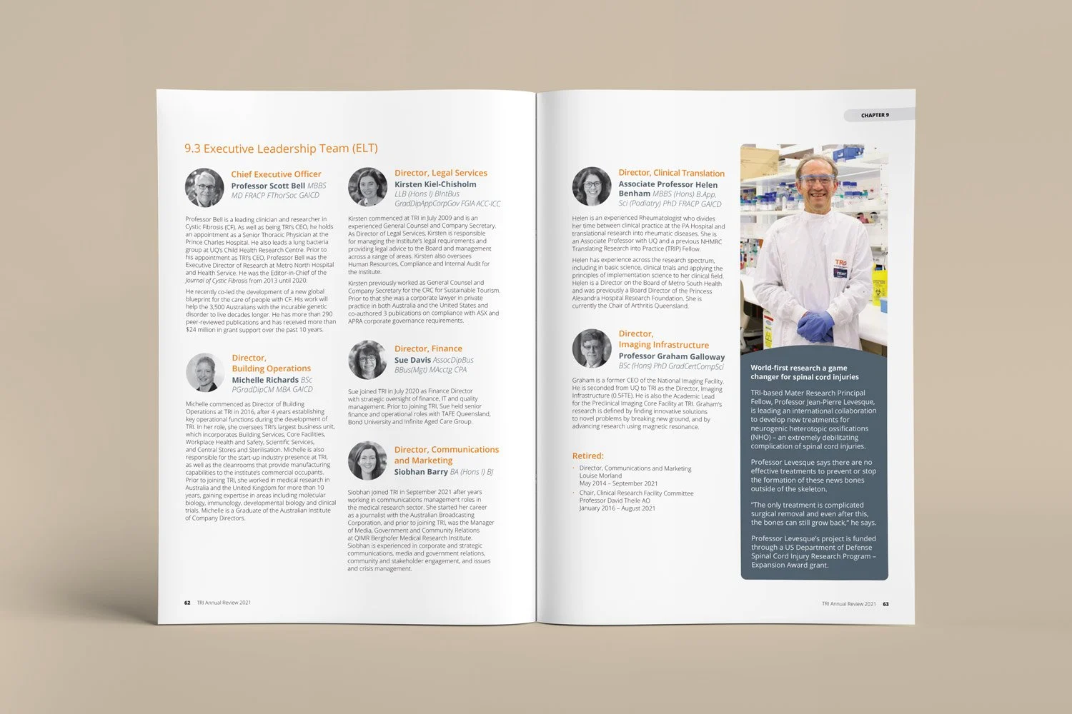 TRI Annual Review design