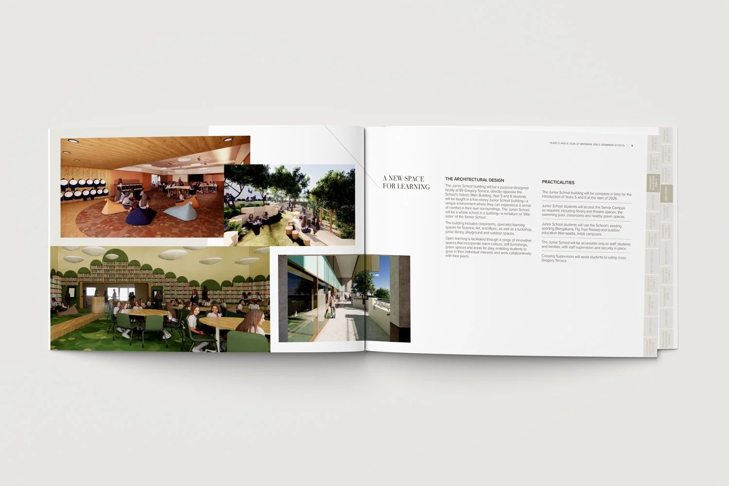 Brisbane Girls Grammar School - Prospectus design