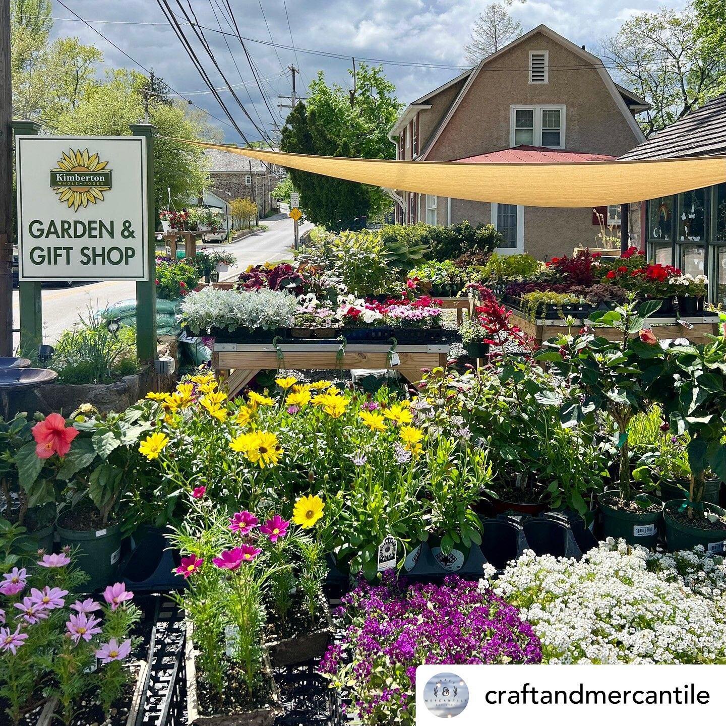 #repost &bull; @craftandmercantile We are so excited to return to Kimberton Village this year on Friday, May 19th for our opening night of Craft &amp; Mercantile at Kimberton Whole Foods Garden &amp; Gift Shop. Our gracious host, @kimbertonwholefoods