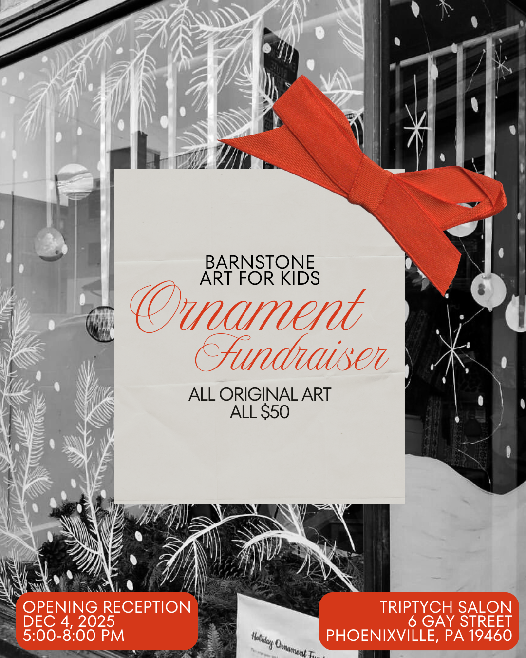Annual Ornament Fundraiser