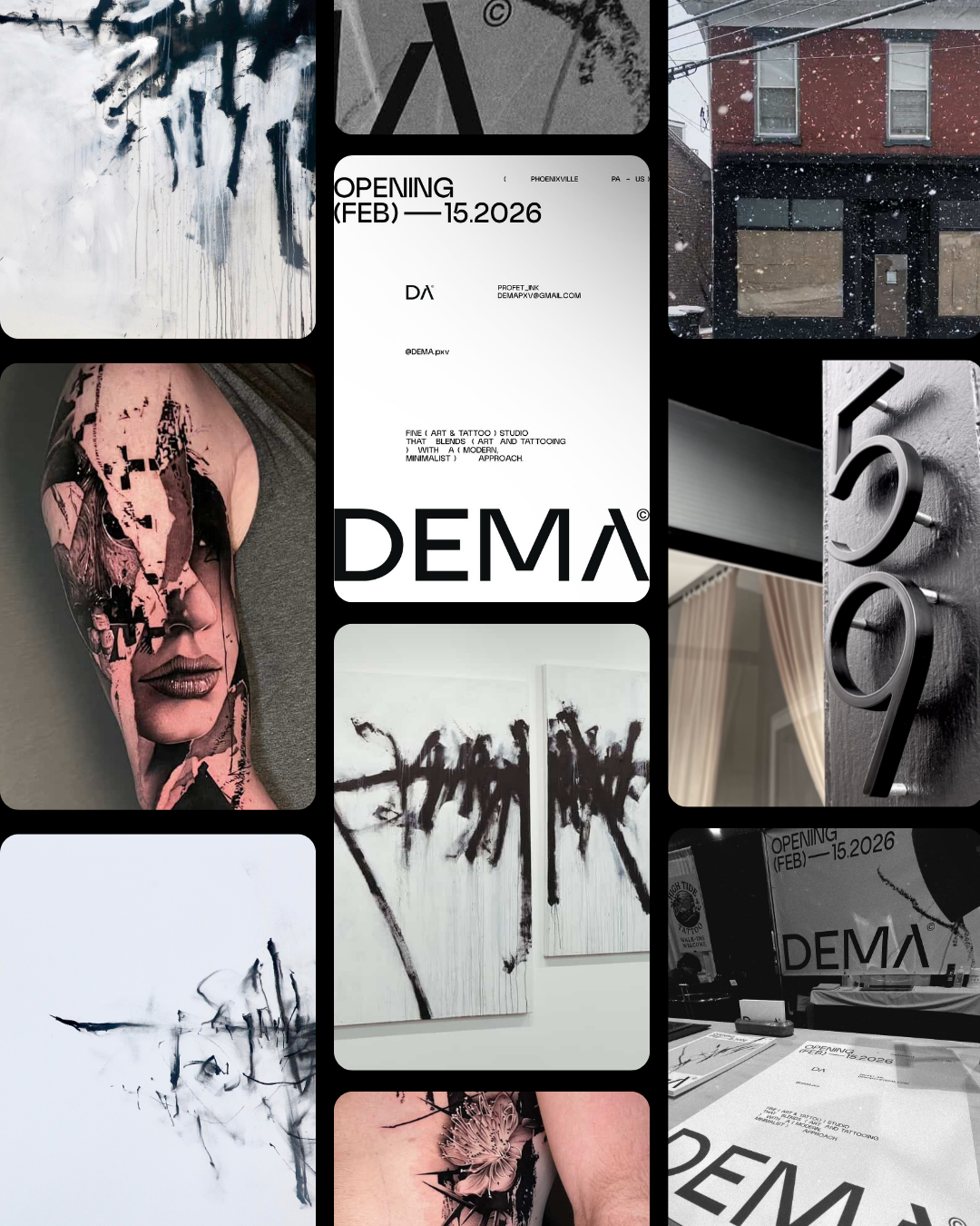 Dema : Tattoo + Fine Art