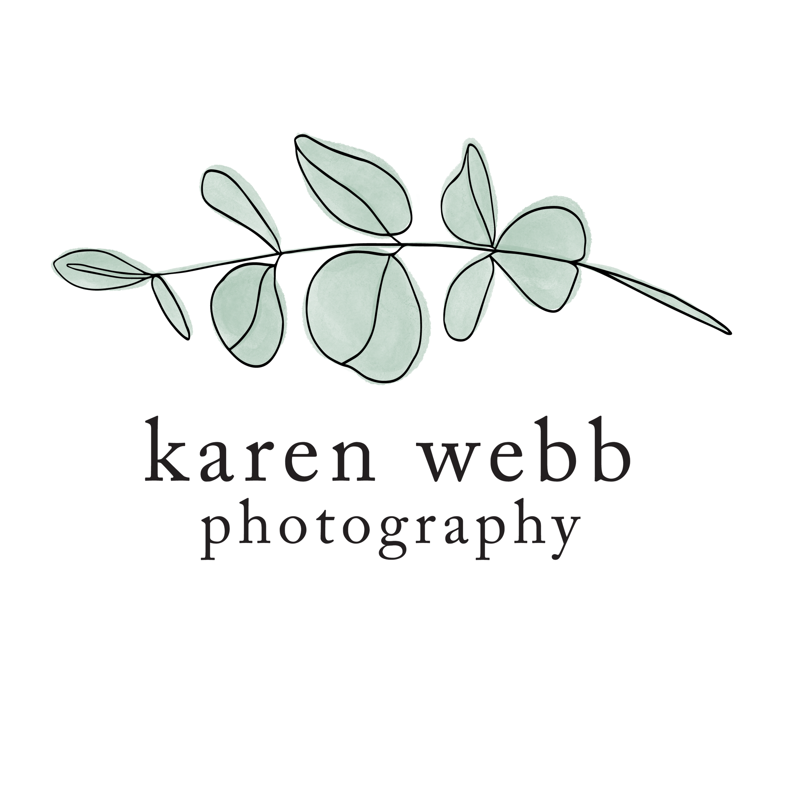 Illustration & Logo Design for photographer Karen Webb
