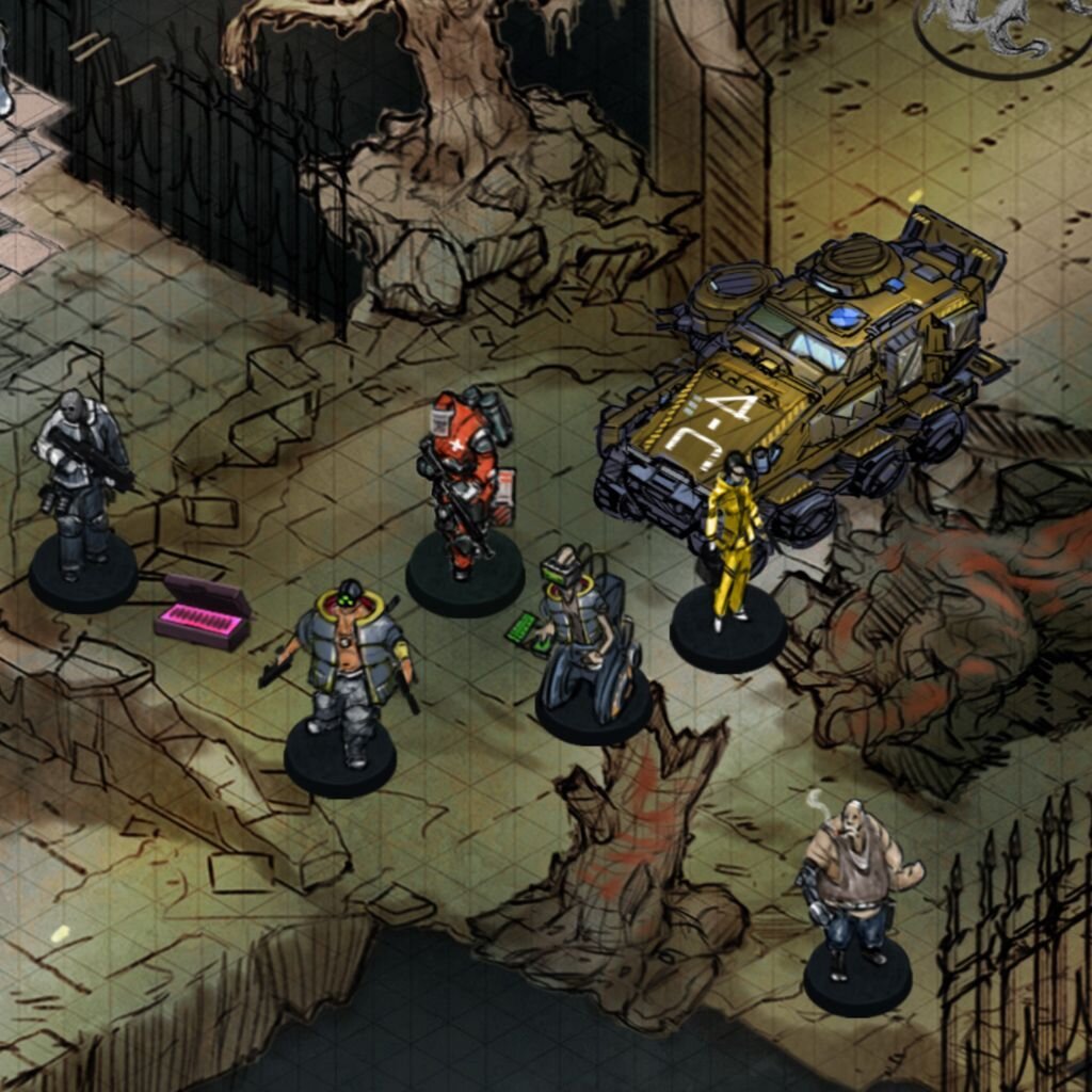 That time my #cyberpunk players turned up the same night as my d&amp;d players and we just rolled with it. #dnd #roll20 #roll20con #roll20app #dndmaps #maps #fantasymaps #ttrpg #rpg #epicisometric #patreon #dungeonsanddragons #adventure #tabletop #ta