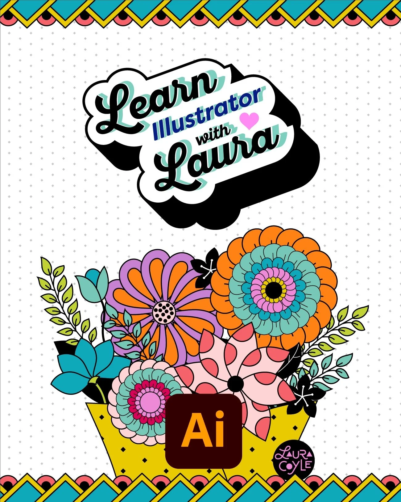 This bouquet started on Illustrator on the iPad, got edited on the desktop, and members learned the whole process live on Zoom.

🌼Swipe to hear what a few of them have to say about learning with community.

$50 off the Annual Membership this week, o
