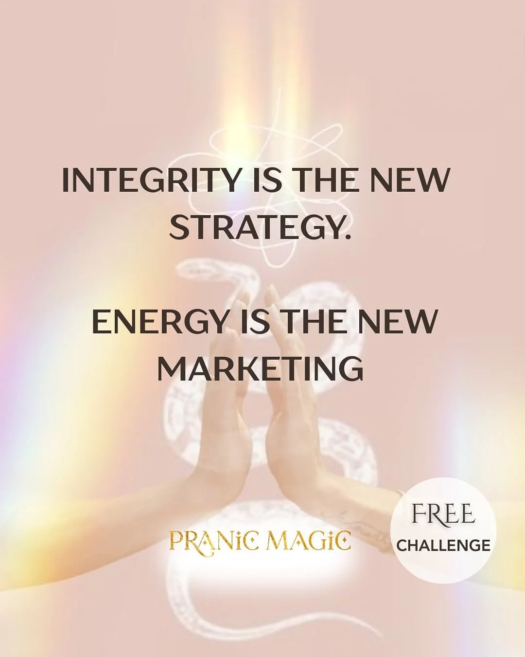This is the era of energetically-led business.

 You&rsquo;ve been taught to push harder, market smarter, post more often. But the truth is your next level of abundance doesn&rsquo;t come from doing more. 
It comes from being more of YOU.

When your 