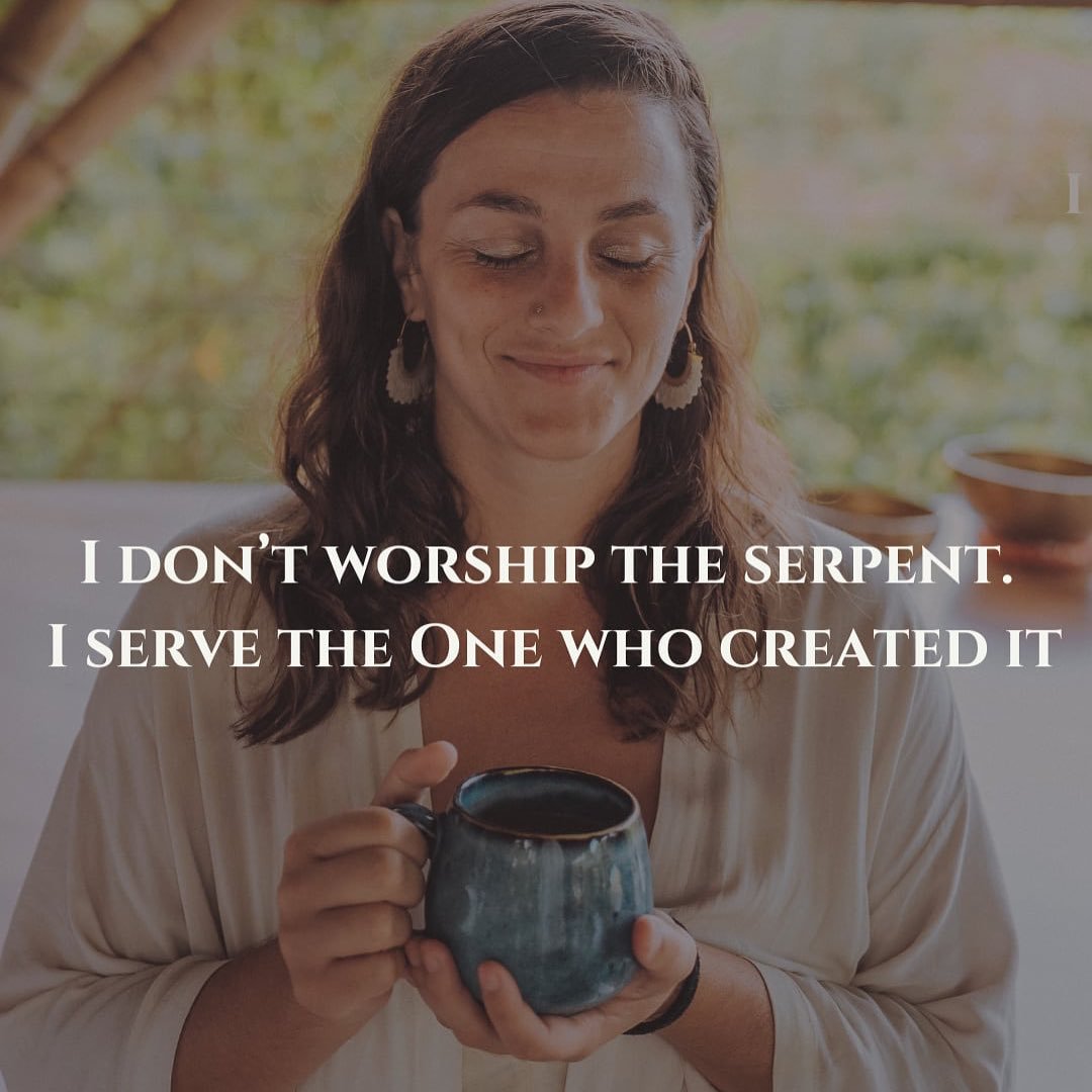 I gave my life to Jesus Christ
and He still uses me to Awaken Kundalini. 🐉⚡️🔥

I know that might break a few Dogmatic spiritual boxes.
 But God doesn&rsquo;t fit inside your comfort zone. God moves through those brave enough to hold the paradox.
 T