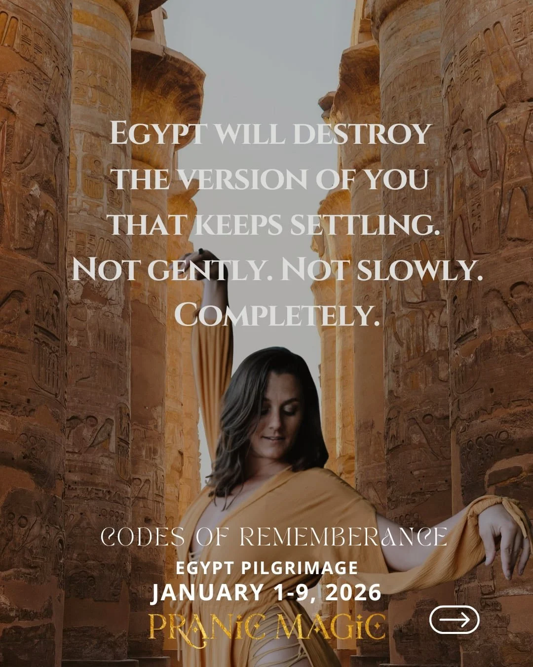 If You&rsquo;re Called, Act Like It. ❤️&zwj;🔥👑

This pilgrimage is for women who are ready to be held to the Truth of who they are.

You don&rsquo;t remember your purpose from books or mentorships alone. You remember it standing where your lineage 