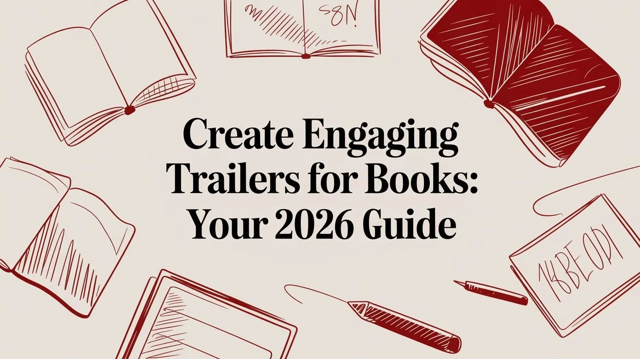 Your 2026 Guide to Trailers for Books