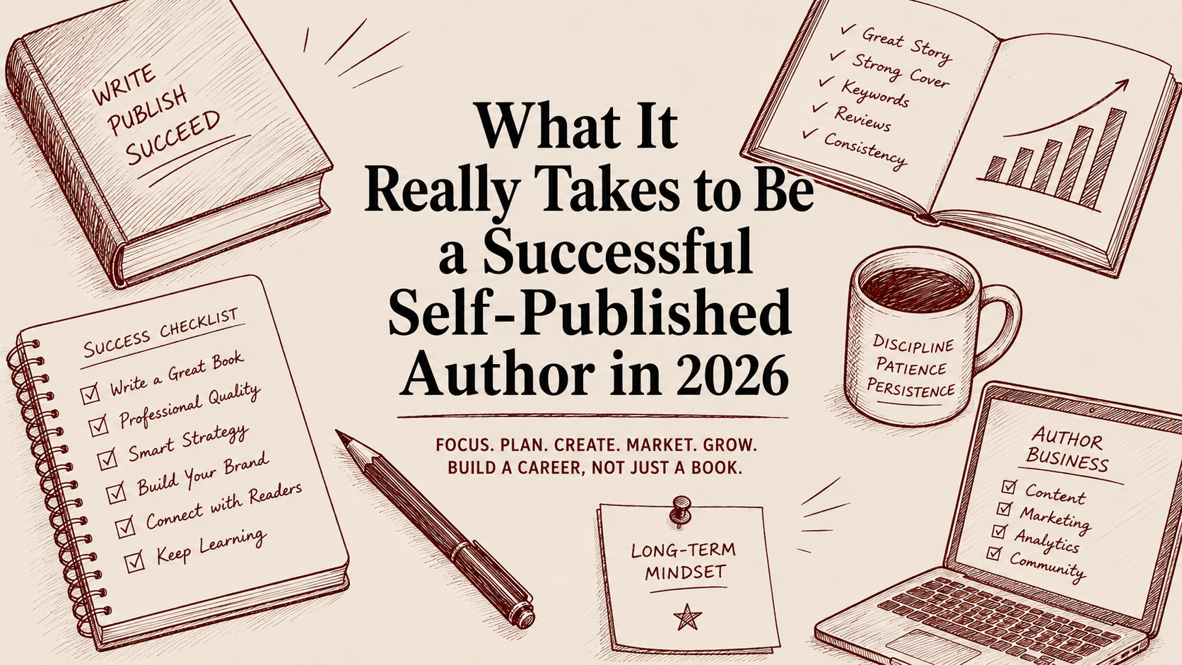 What It Really Takes to Be a Successful Self-Published Author in 2026