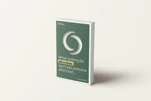 Book cover mockup for Ewen Harris, edited and published with Foglio