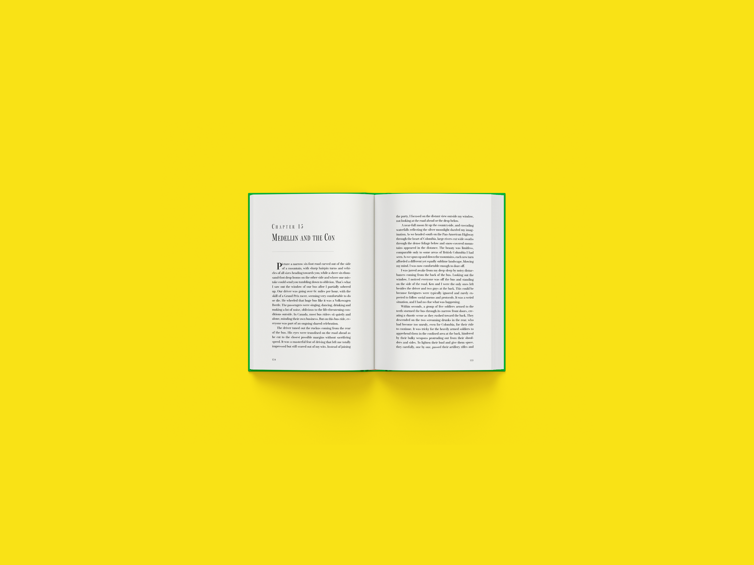 Travel Diary Typesetting