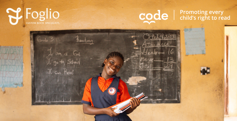 Foglio x CODE: When Self-Publishing Helps Girls Stay in School