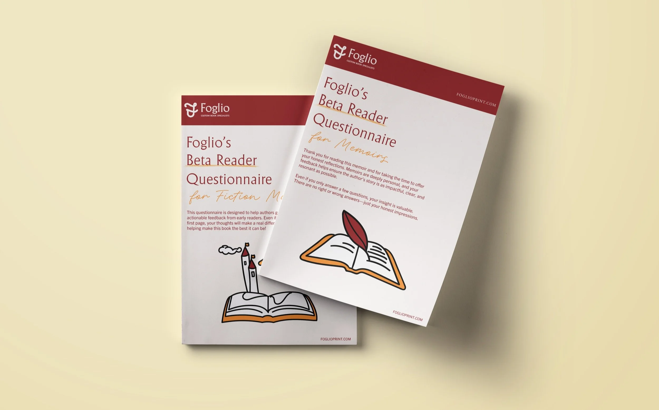 Free Beta Reader Questionnaire | Enhance Your Manuscript | Foglio