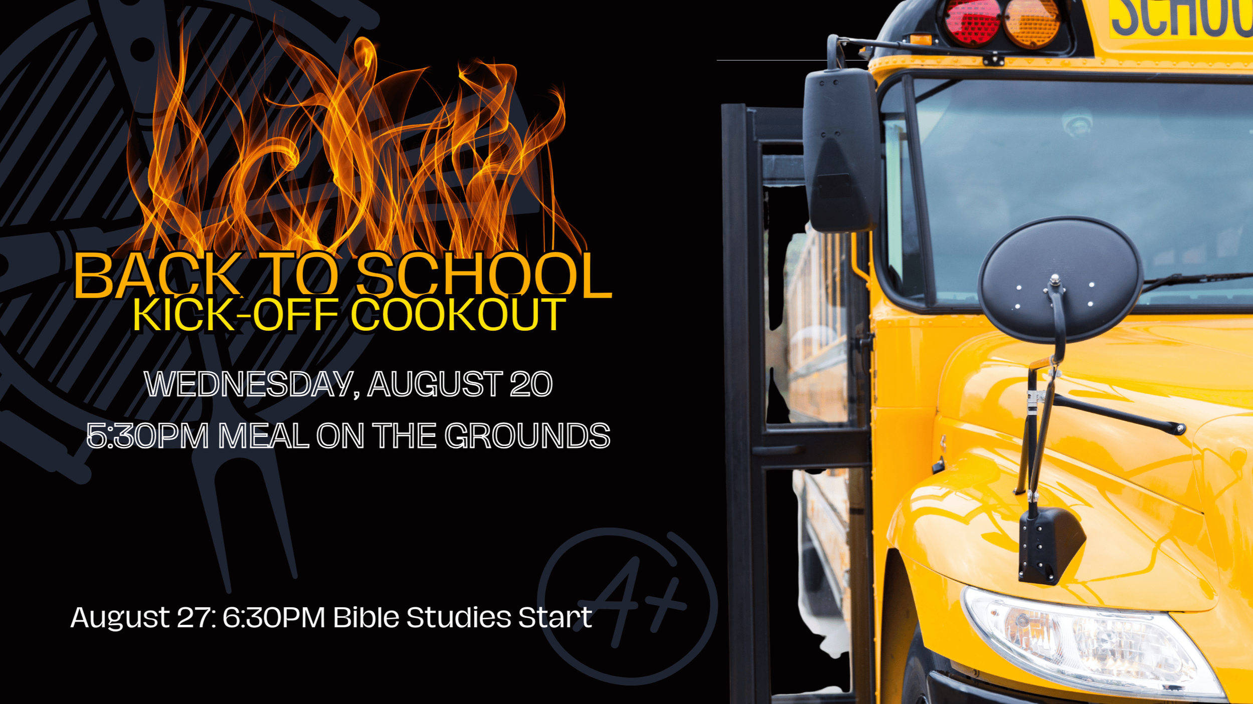 Back-to-School Kick-Off Cookout
