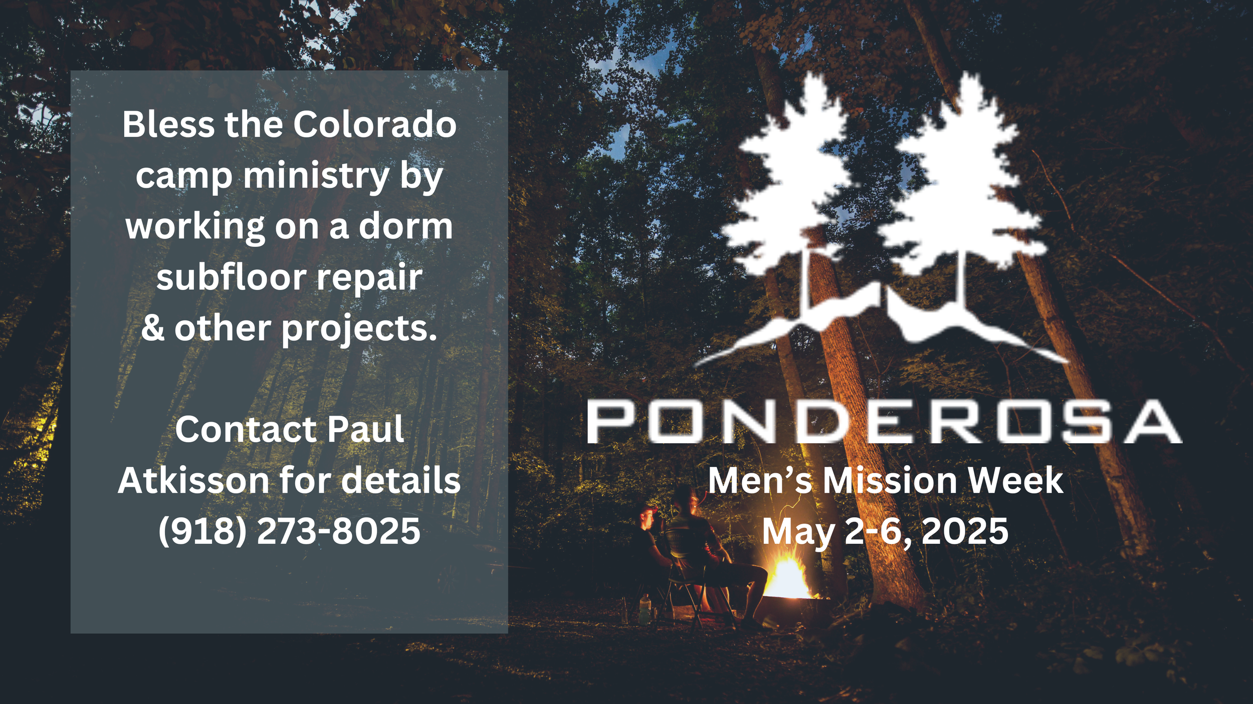 Ponderosa Trip: Retreat & Repairs