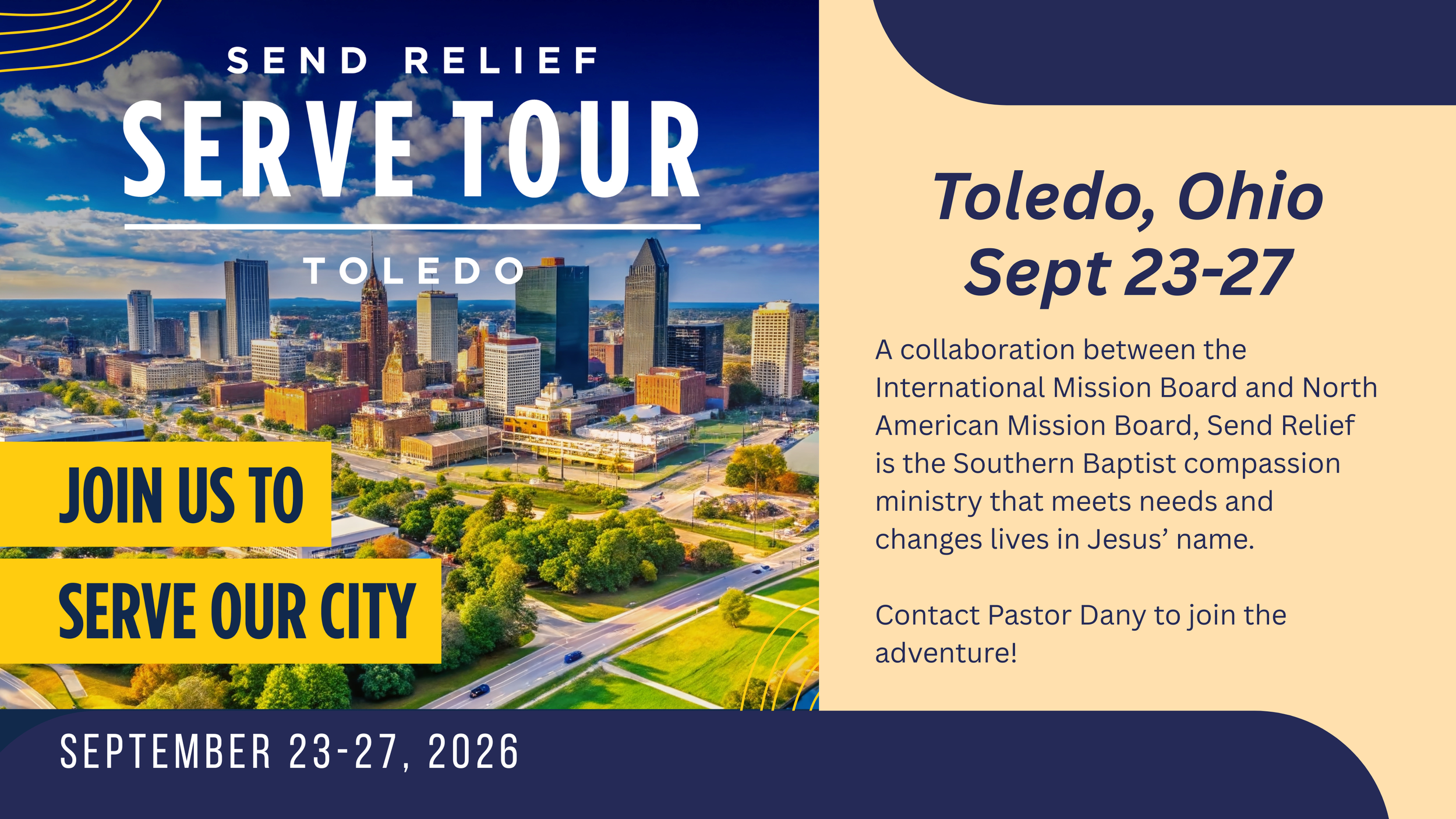 Send Relief Serve Tour