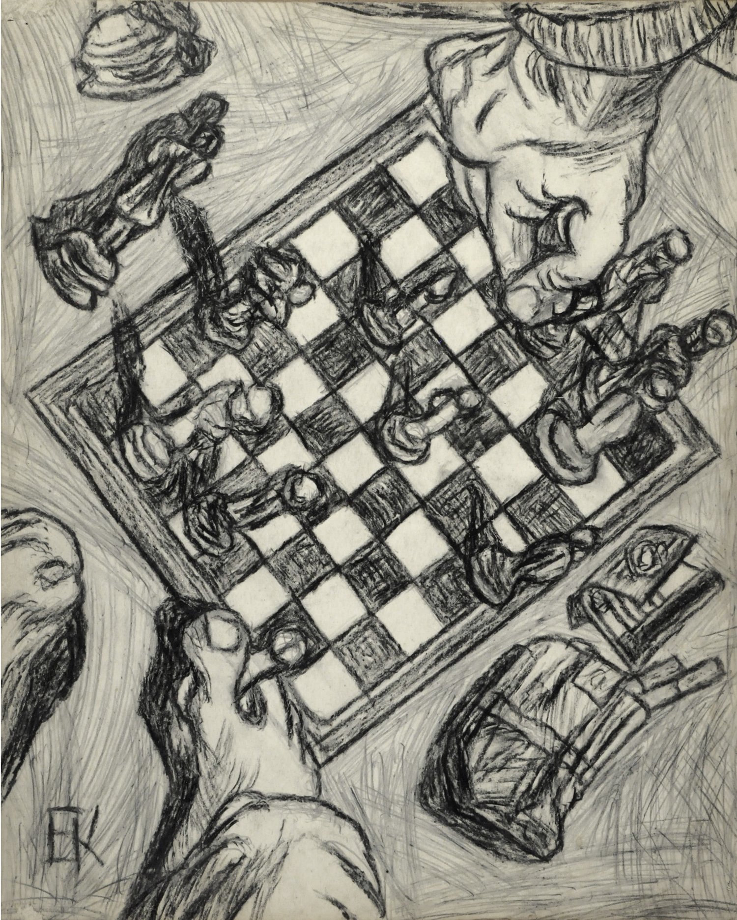 Study for The Chess Game