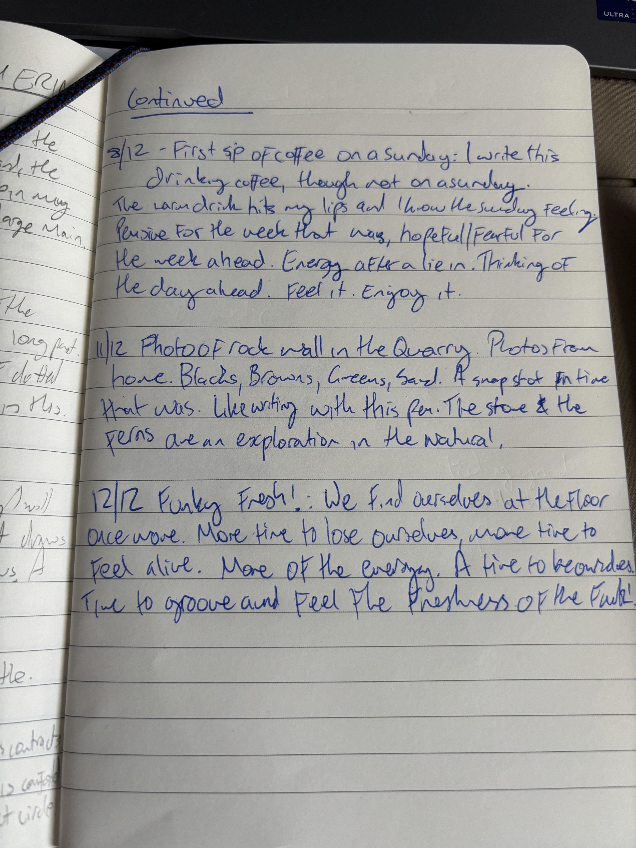 Creative Prompts Advent 8, 11, 12