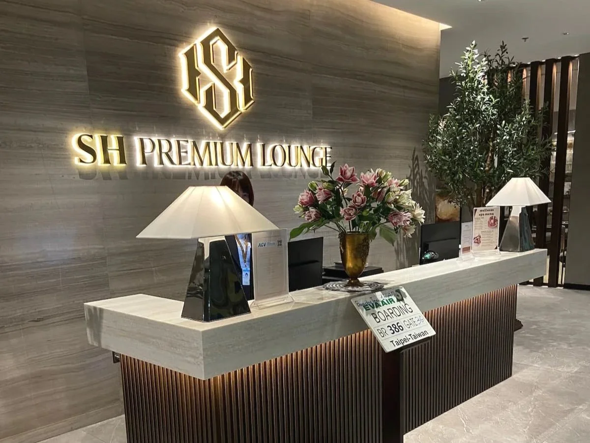 ハノイ・ノイバイ国際空港 第2ターミナル（国際線）SH Premium Lounge Ha Noi 3の受付カウンター