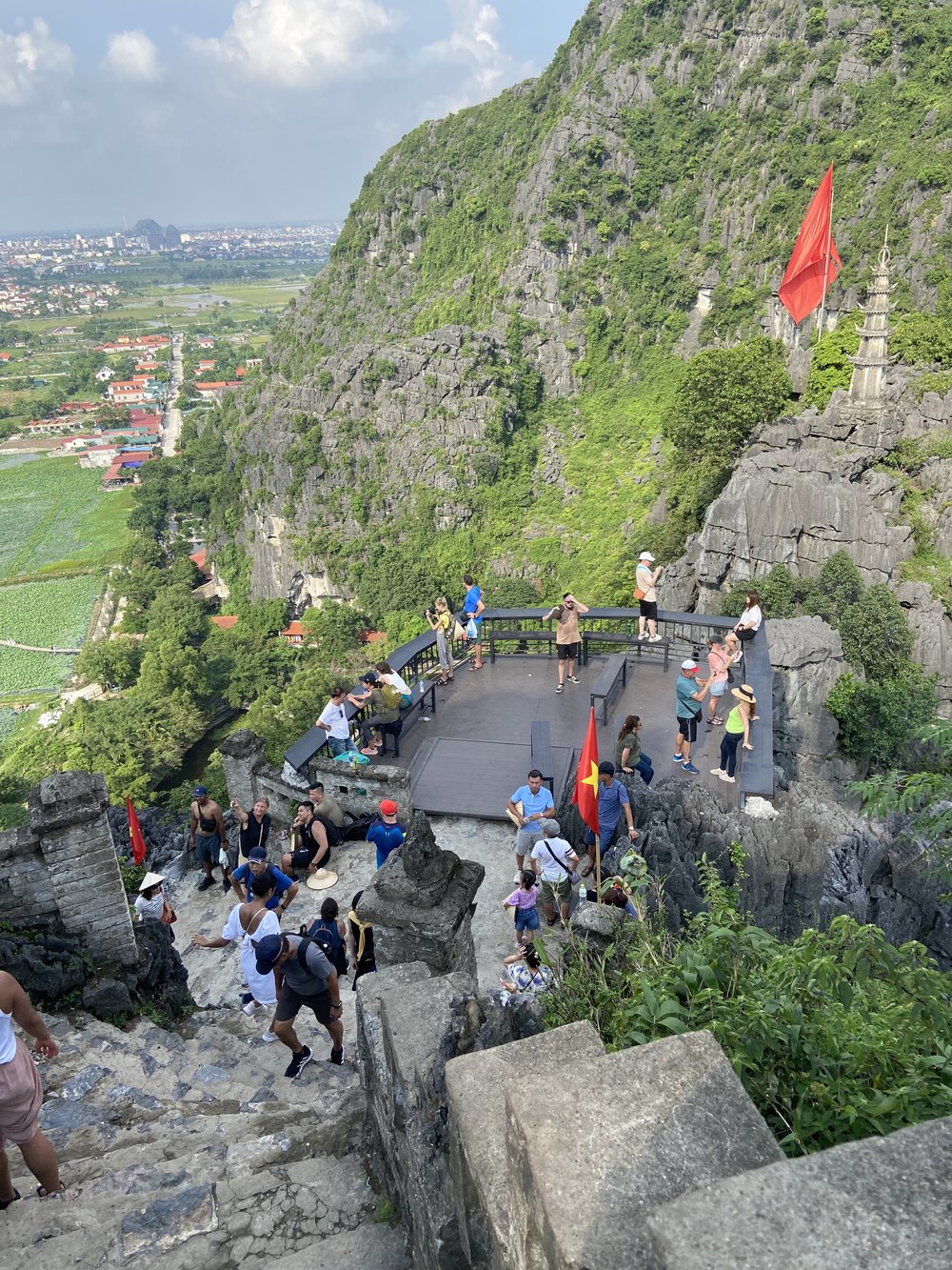 500段の石段 ムア山 (Múa Mountain)  