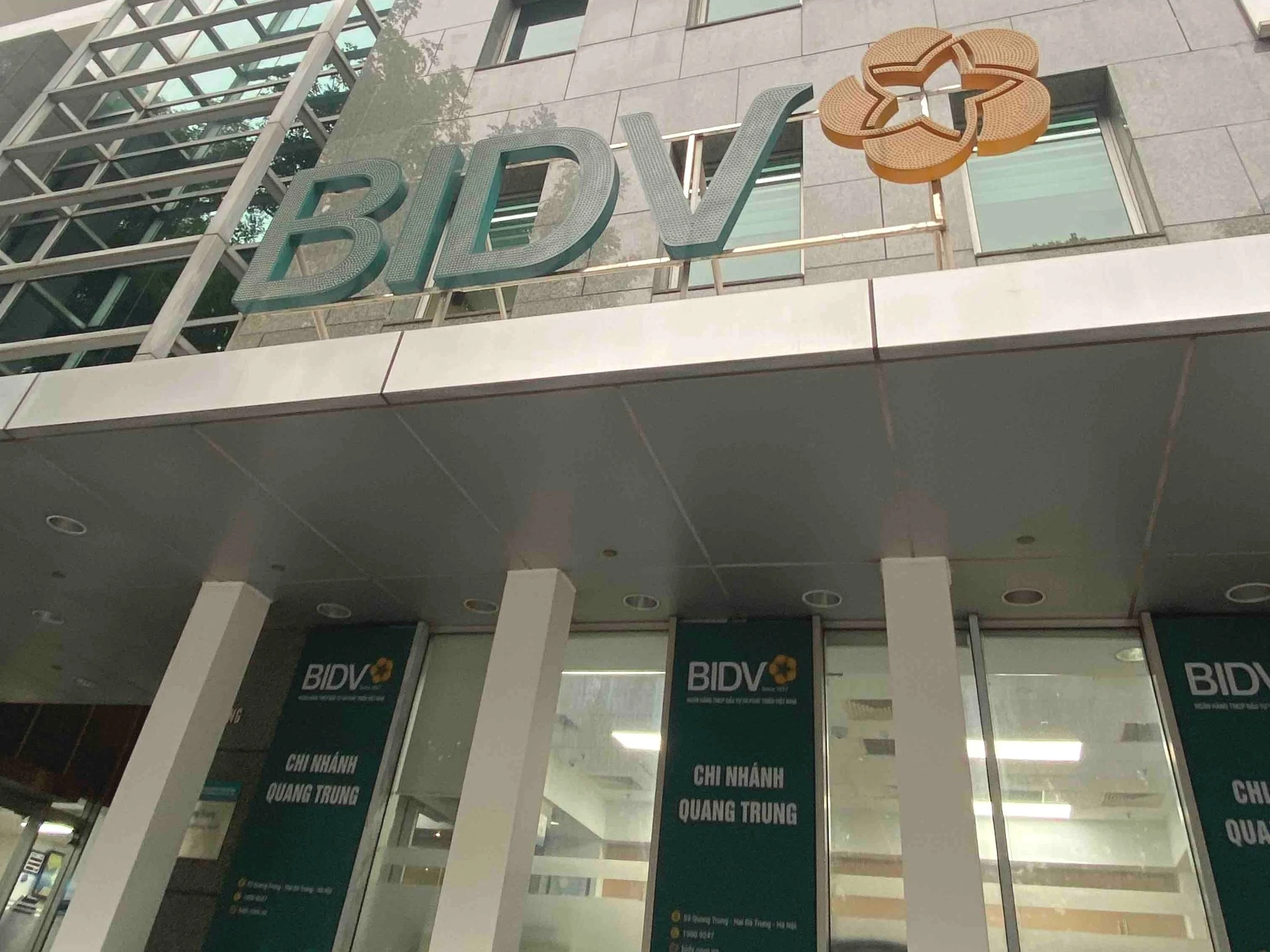 BIDV（ベトナム投資開発銀行）ハノイで撮影