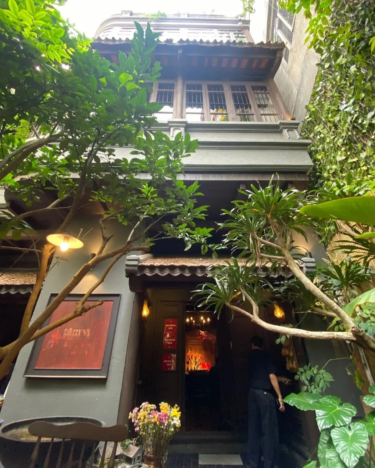 ハノイのミシュラン掲載ベトナム家庭料理レストラン Tầm Vị（タムヴィー）別館の建物
