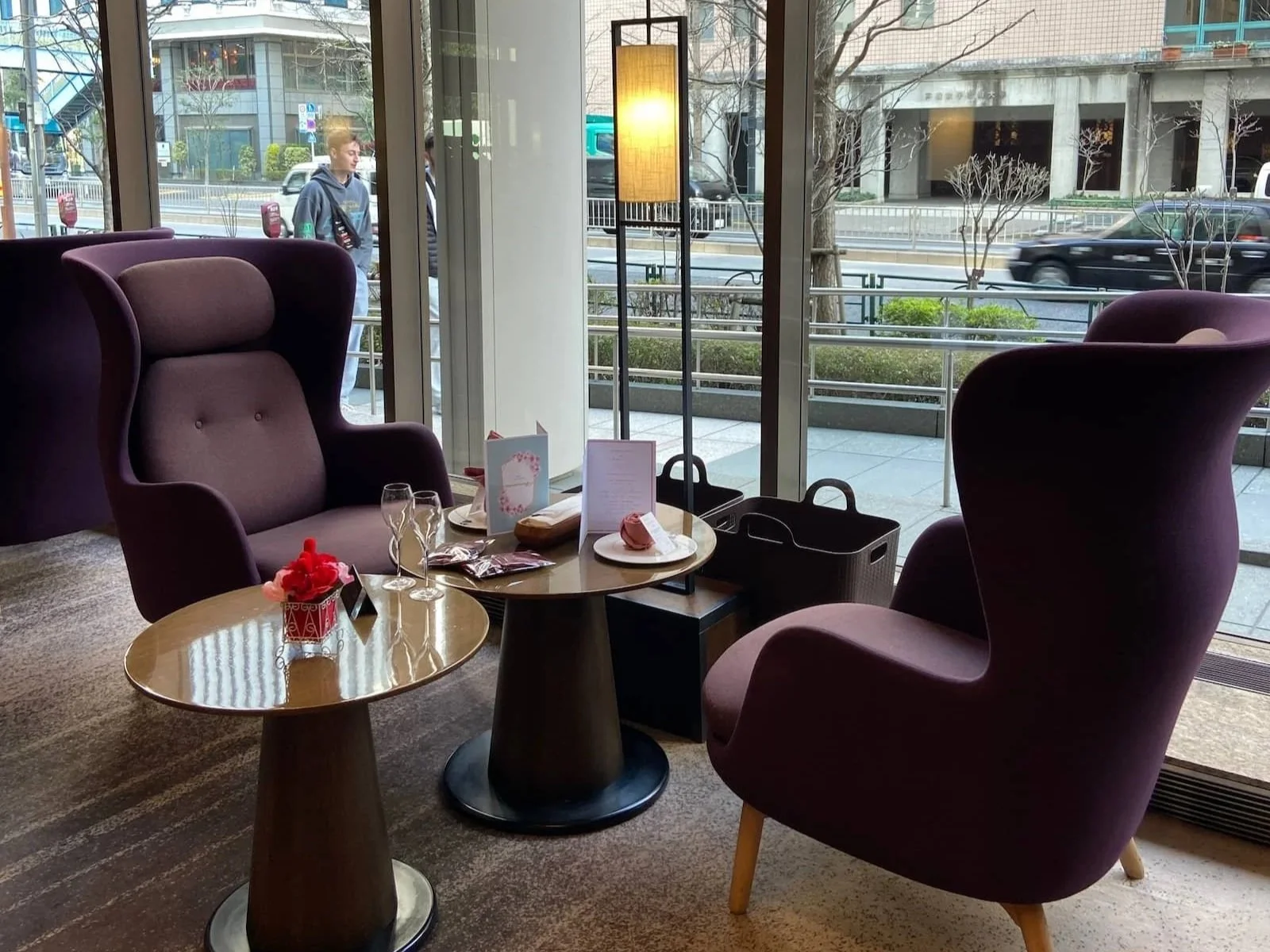 THE CELESTINE TOKYO SHIBA「Celecroix Cafe & Bar Lounge」のアフタヌーンティー空間