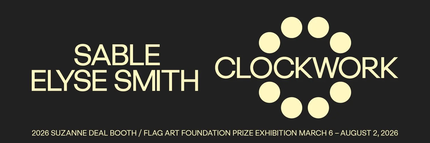  Sable Elyse Smith: Clockwork   March 6-August 2, 2026   The Contemporary Austin