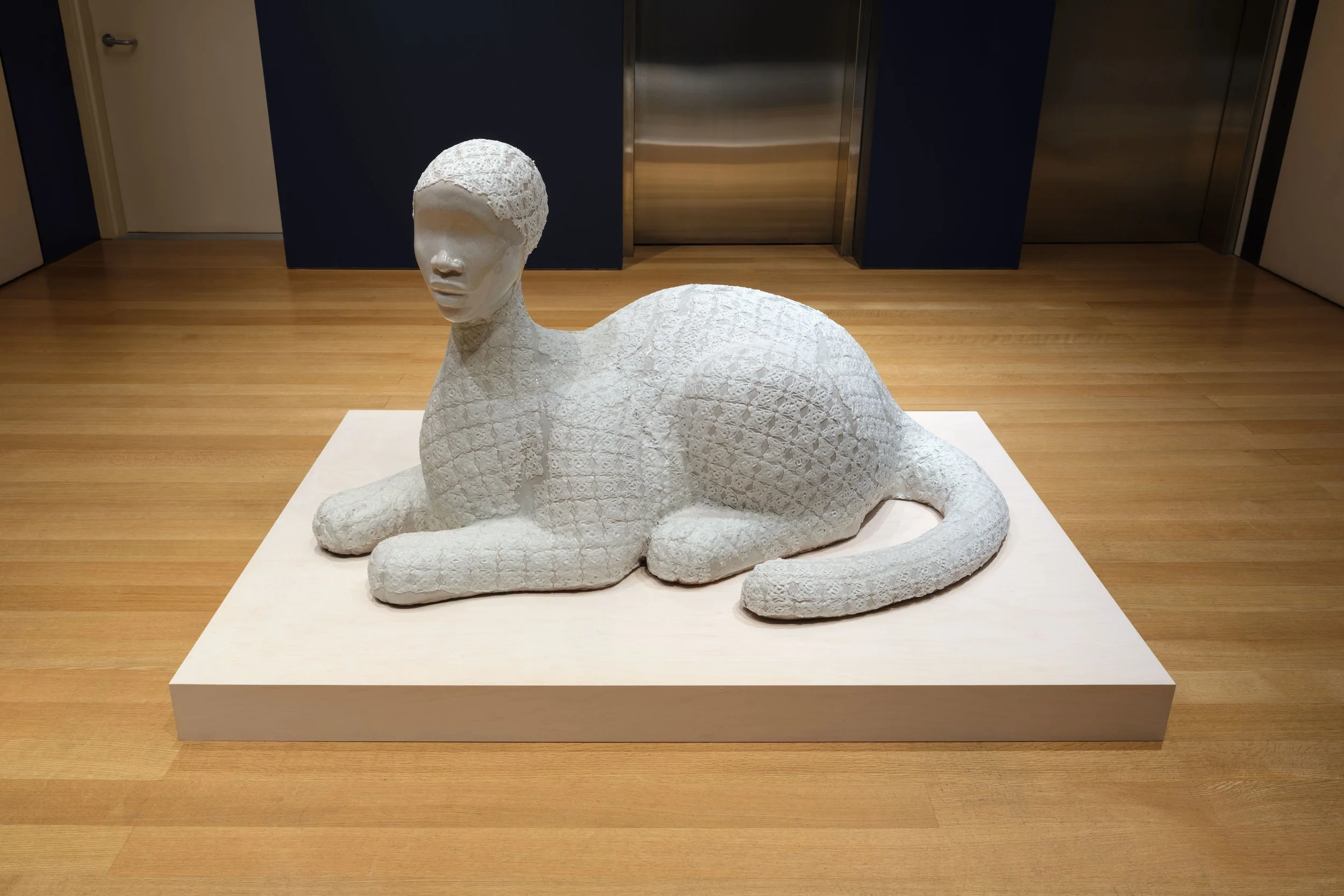  Installation view of  S-Curve  at The FLAG Art Foundation, 2026  Photography by Steven Probert Studio