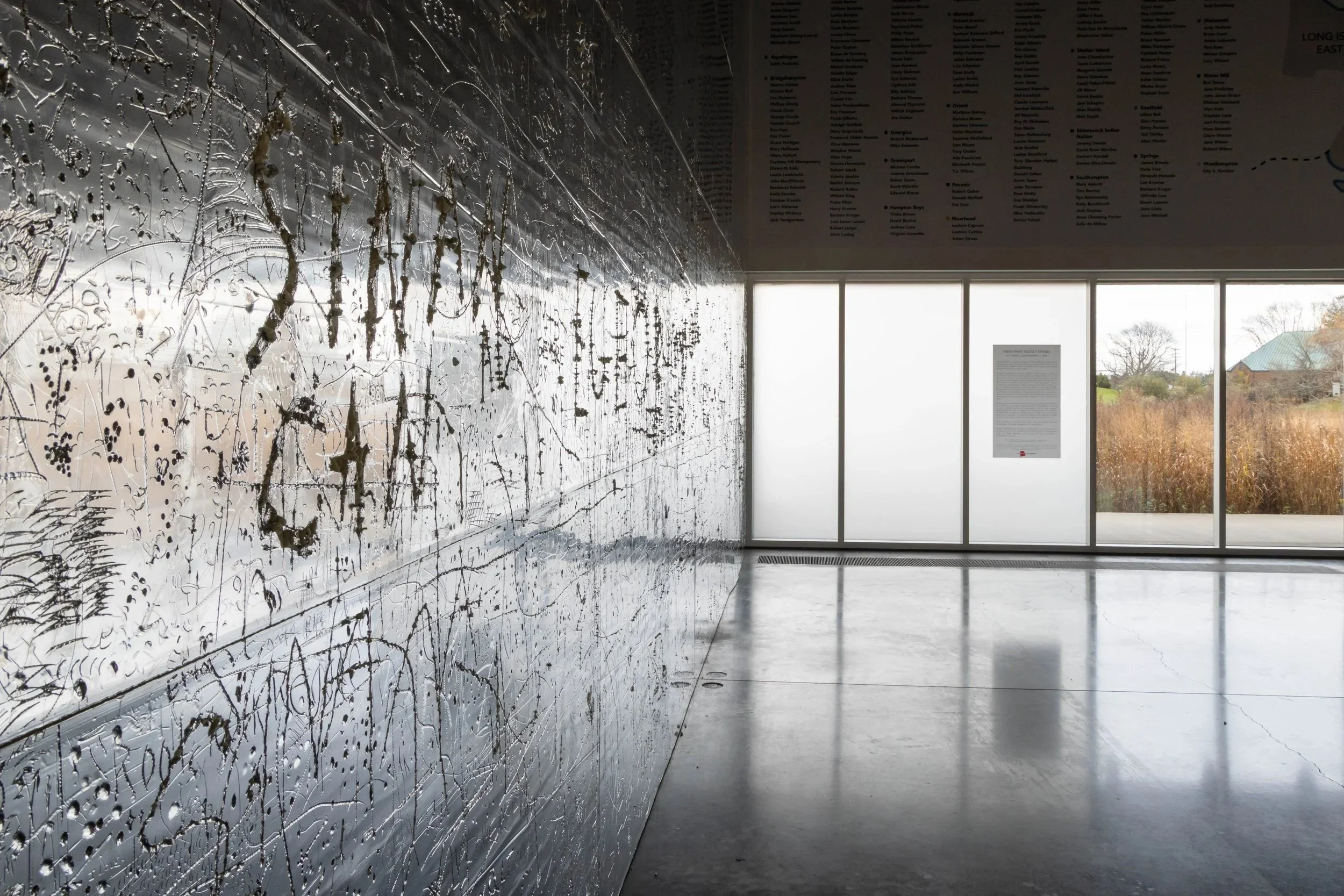  FRESH PAINT: Rudolf Stingel    October 9, 2025-February 2, 2026