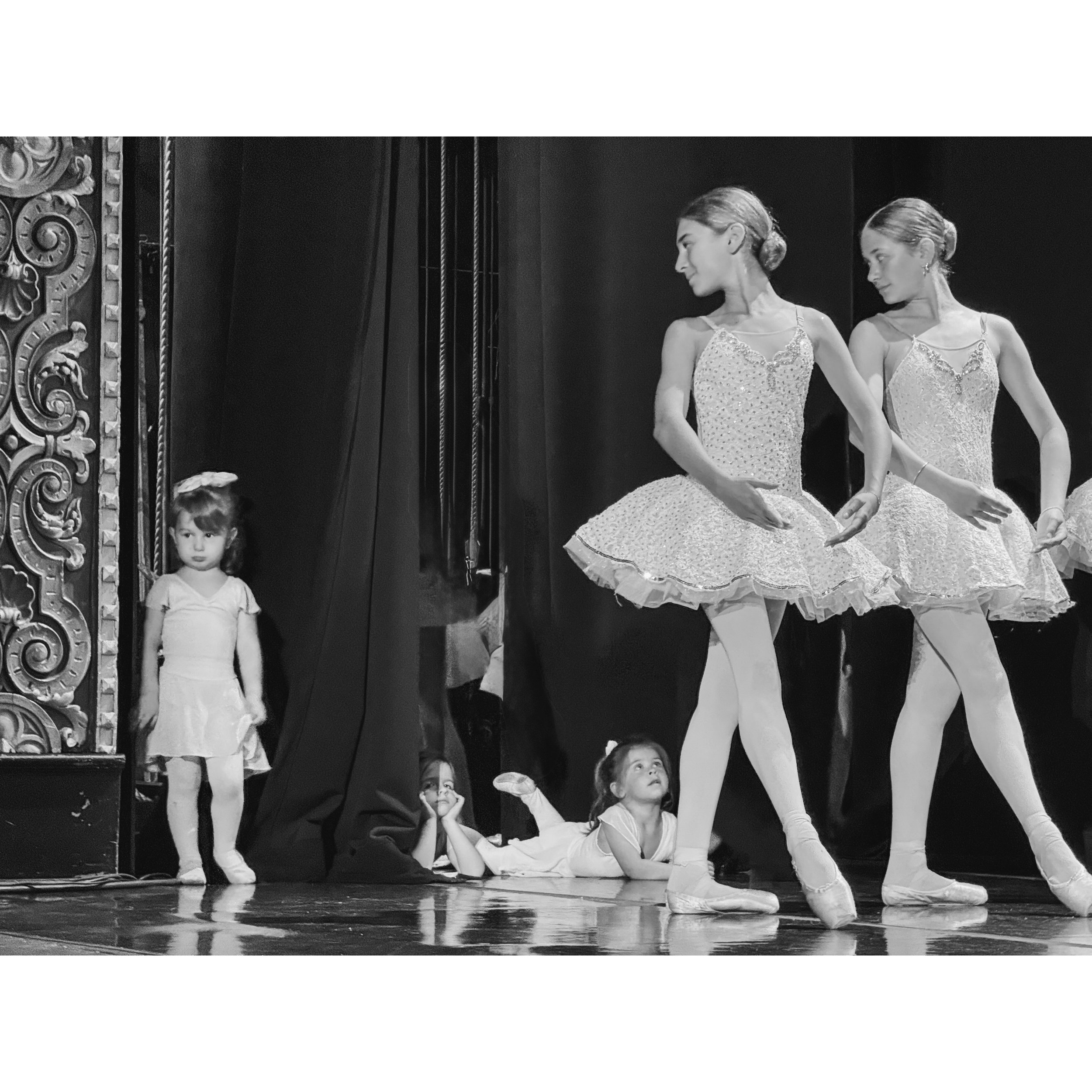 A little look back at where it all started 🤍🩰 The big girls on stage, with the next generation waiting in the wings. ✨

📸 @balleyla_ 

#jhodance #jho39years #cnydance #localdancestudio #romenydance