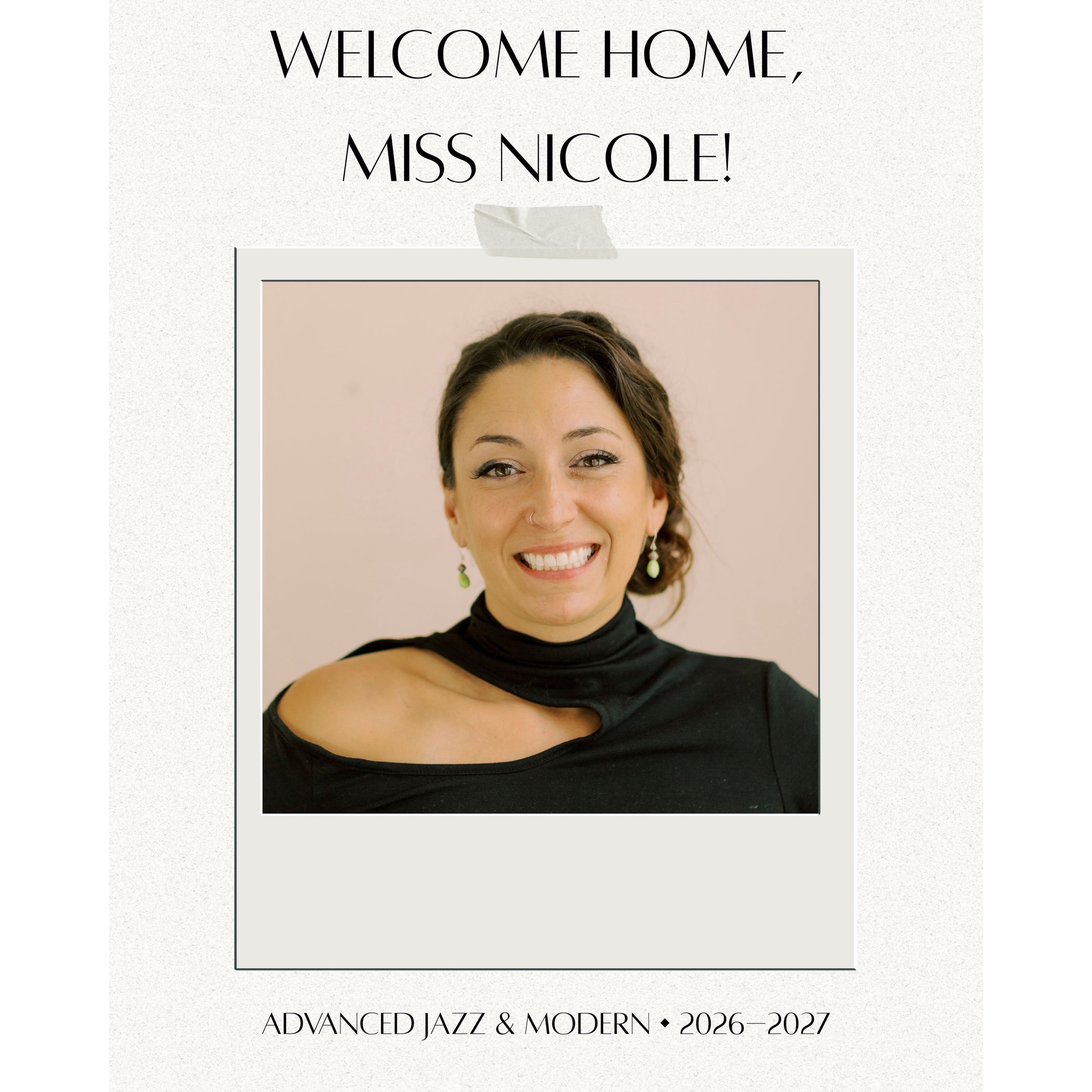 As we say see you later to one beloved member of our JHO family, we are beyond thrilled to welcome another back home. ✨

After 19 incredible years as a teacher at JHO, we couldn&rsquo;t be more excited to welcome Miss Nicole back into our studios thi