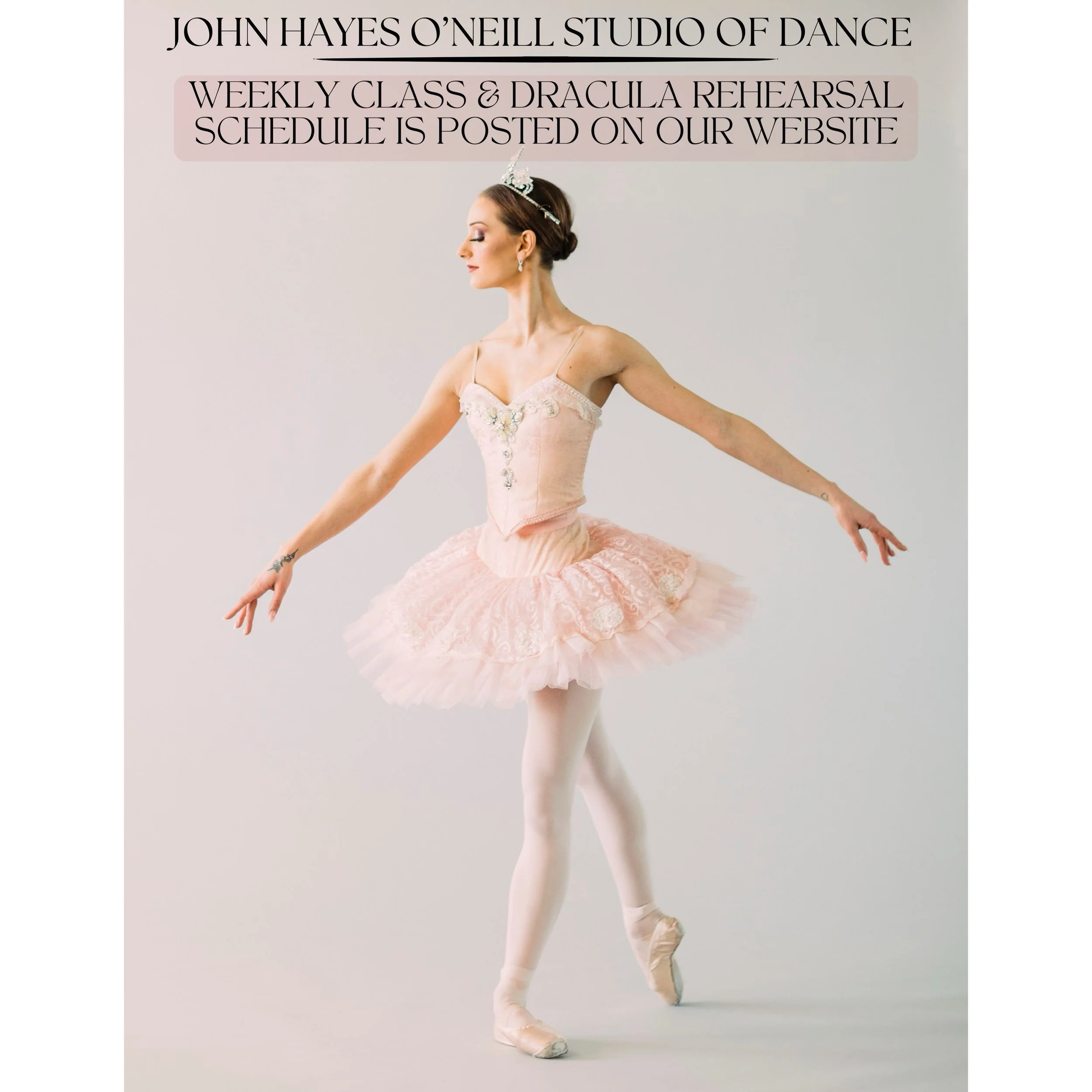 📣 THIS WEEK&rsquo;S CLASS &amp; REHEARSAL SCHEDULE IS NOW POSTED! 🩰✨

💻 Click the link in our bio or visit jhodance.com for this week&rsquo;s complete class &amp; rehearsal schedule.

📸 @angelascheiderich 

#jhodance #jho39years #cnydance #romeny