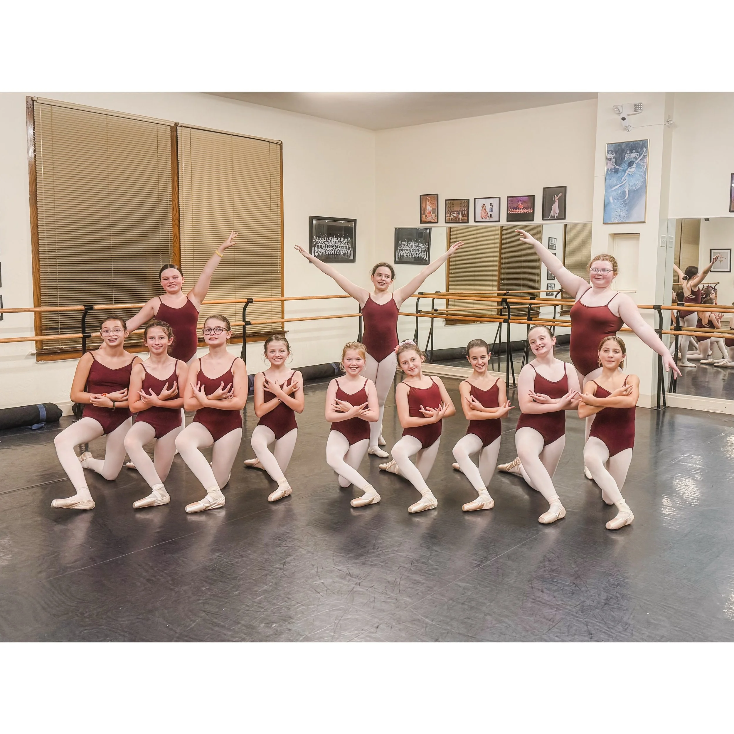 This years beautiful Burgundy girls!❤️

📸 @balleyla_ 

#jhodance #jho39years #cnydance #localdancestudio #romenydance