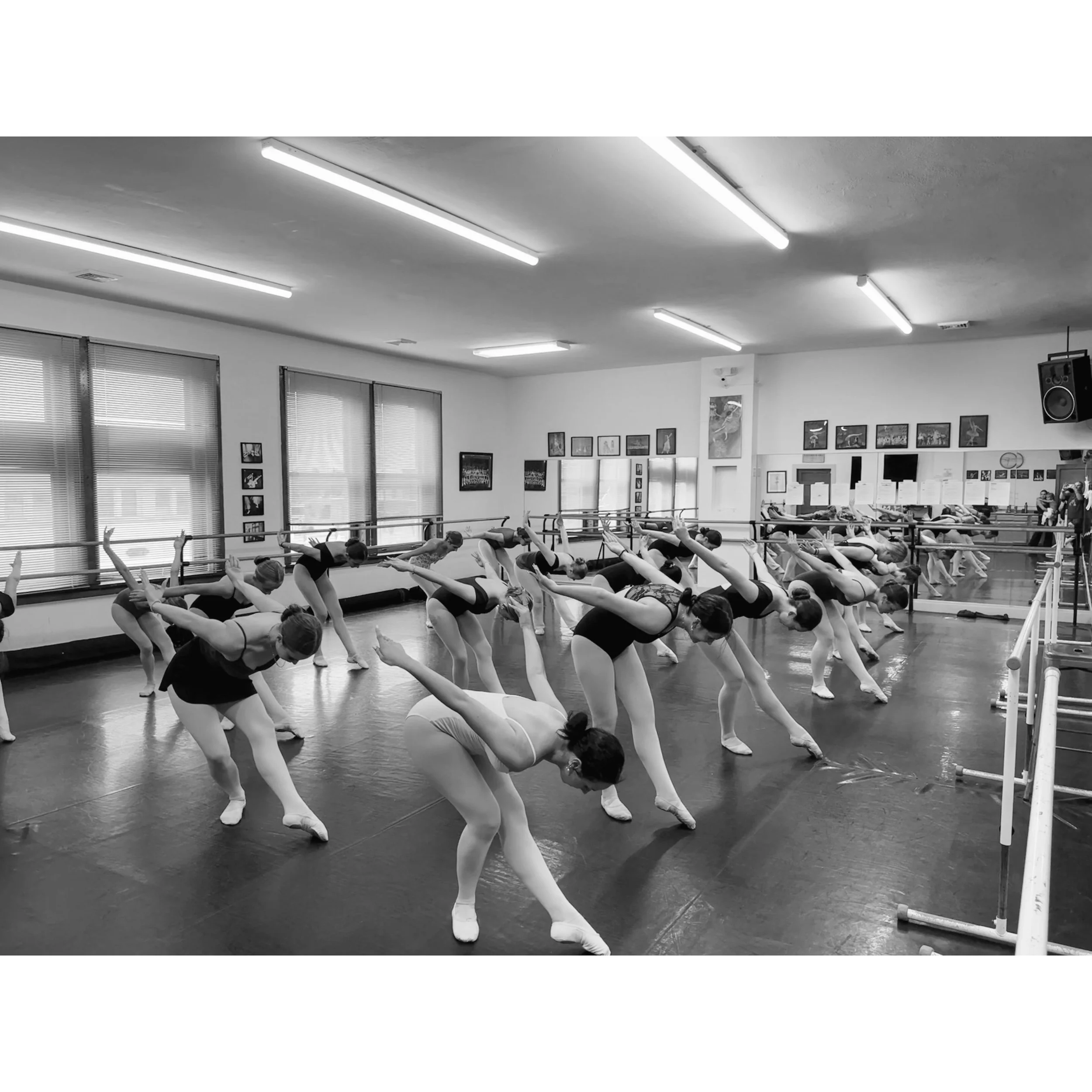 It wouldn&rsquo;t be a Nutcracker casting reveal without a little rehearsal afterward! 🩰✨ Every JHO alum knows exactly what this pose is from 🤍

📸 @balleyla_ 

#jhodance #jho39years #cnydance #localdancestudio #romenydance