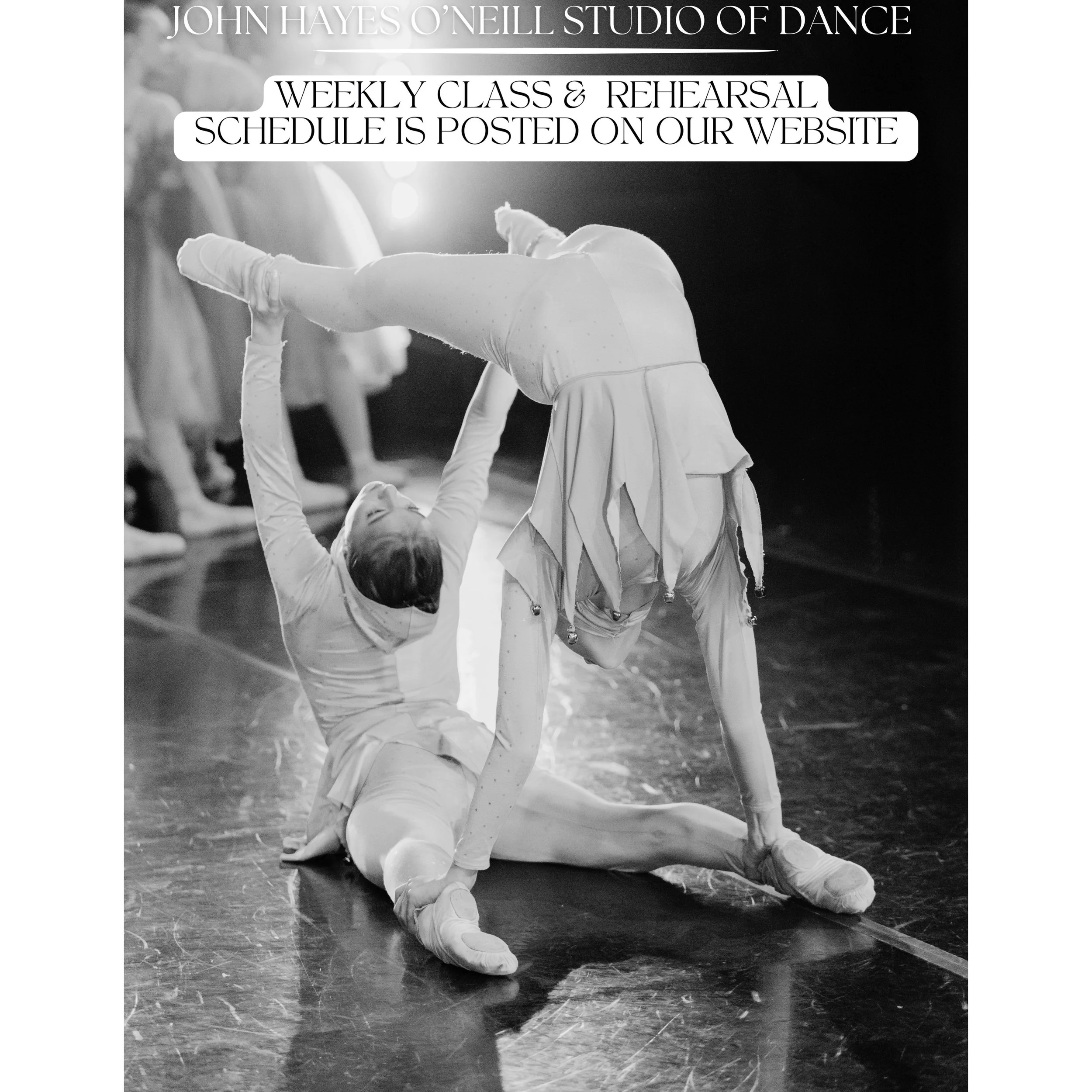 📣 THIS WEEK&rsquo;S CLASS &amp; REHEARSAL SCHEDULE IS NOW POSTED! 🩰✨

💻 Click the link in our bio or visit jhodance.com for this week&rsquo;s complete class &amp; rehearsal schedule.

📸 @angelascheiderich 

#jhodance #jho39years #cnydance #romeny