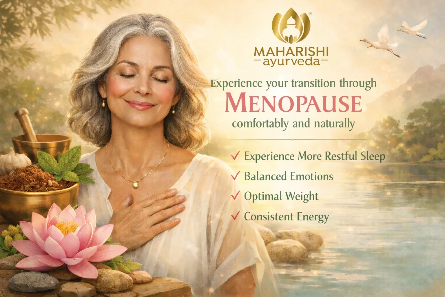 Ayurvedic Women’s Health Seminar — An Ayurvedic approach to staying balanced during perimenopause, menopause and beyond - Maleny