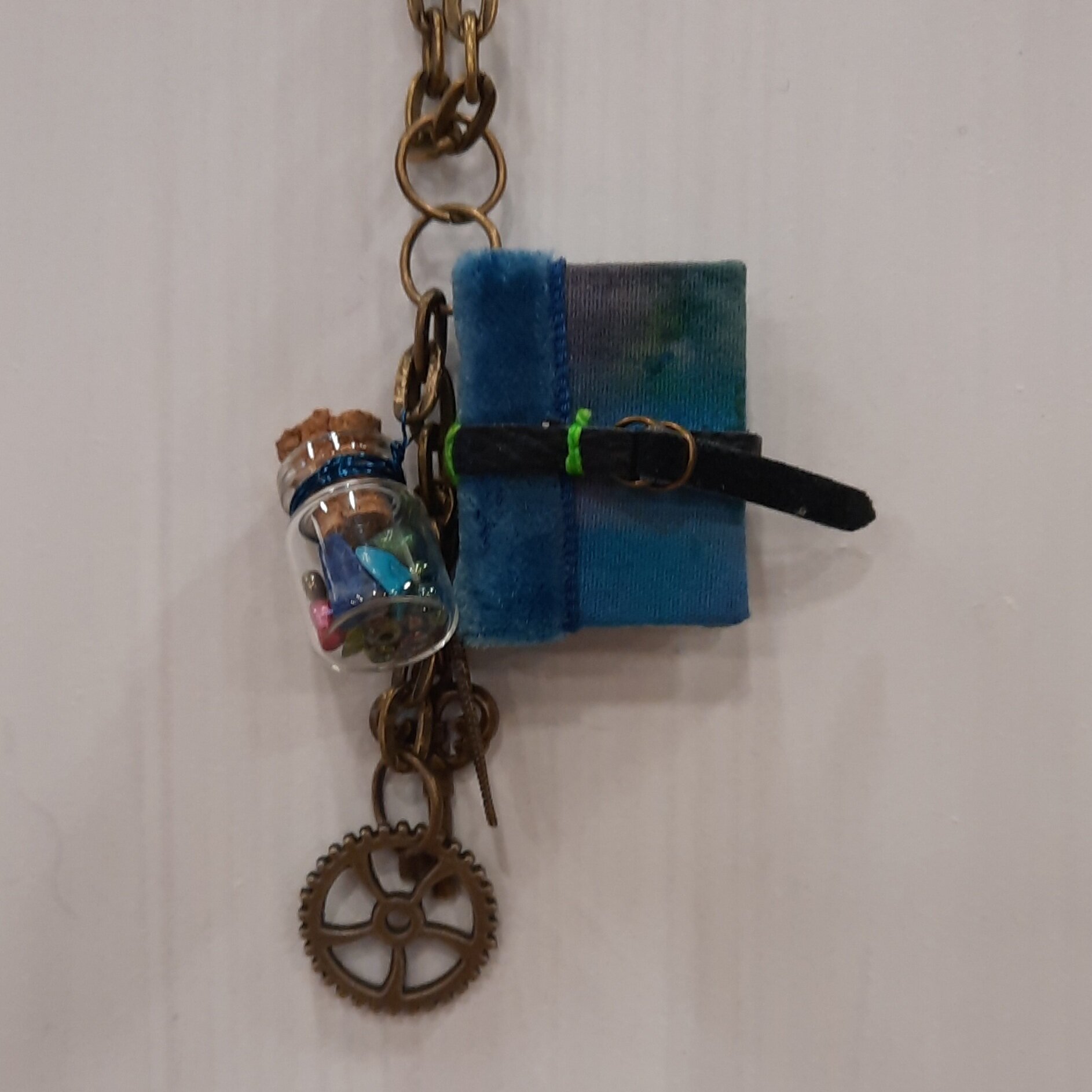 Mini Book Lock Necklace