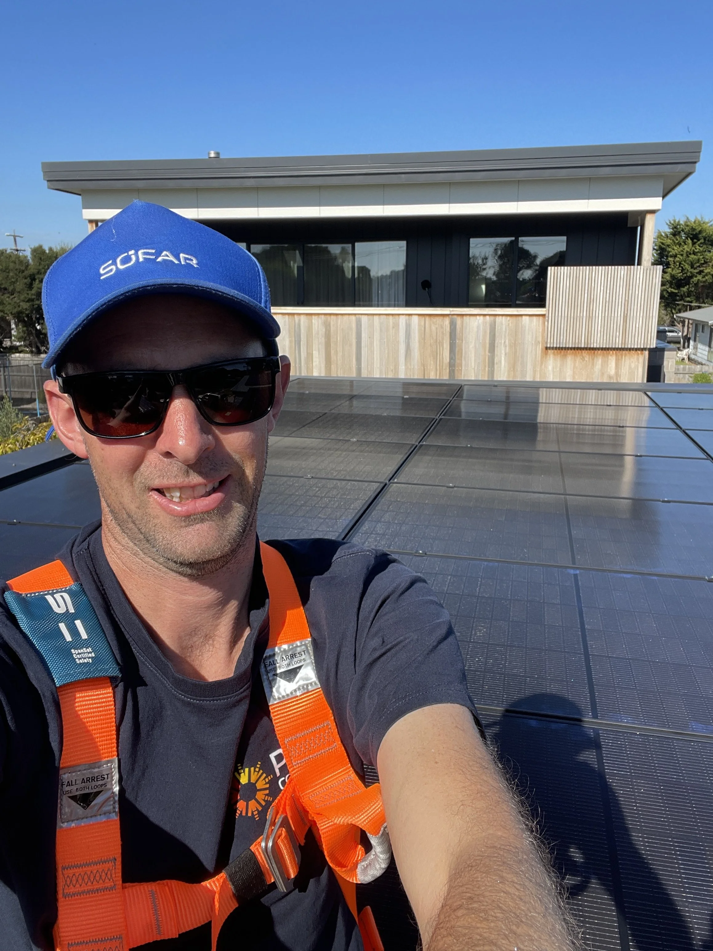 Connect2 Solar Panel Install on Cape Woolamai home