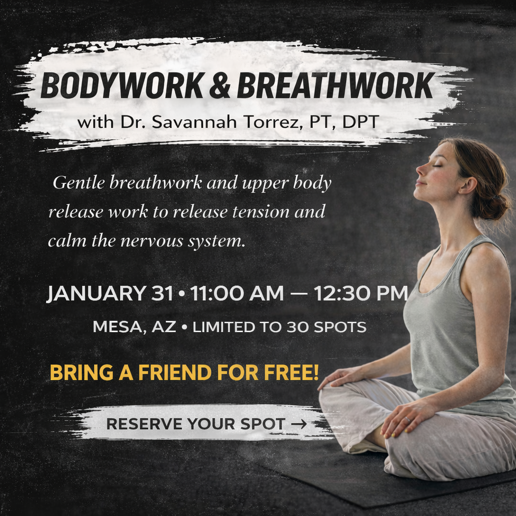 Bodywork & Breathwork (Full Body) with Dr. Savannah Torrez, PT, DPT